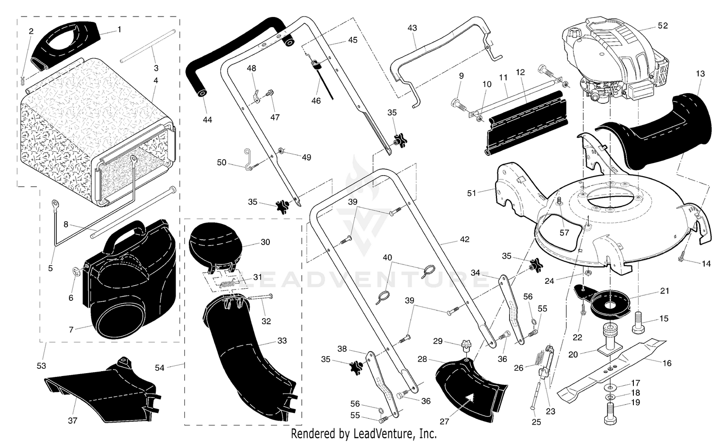 Handle & Deck Assembly