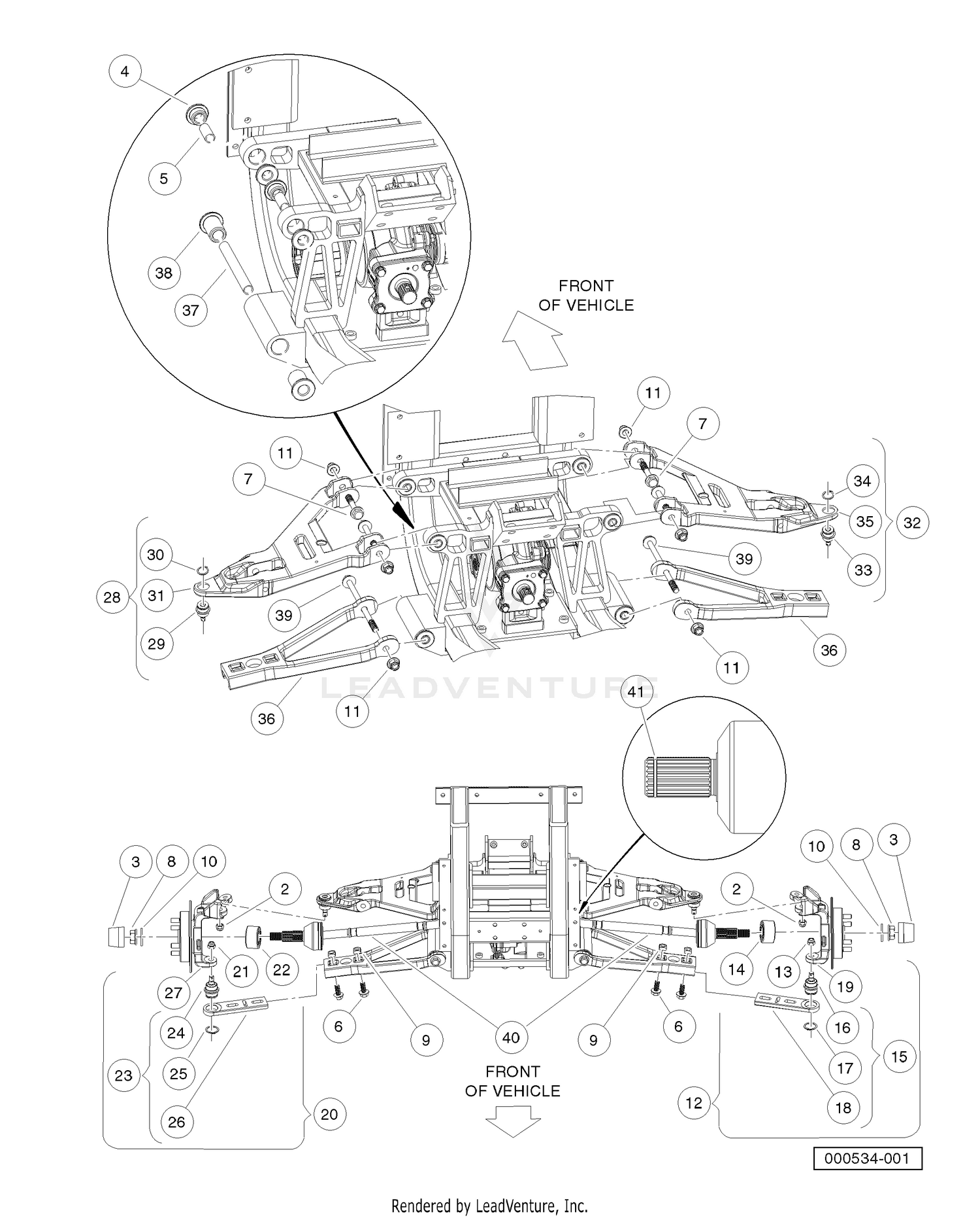 Front Suspension A-Arms