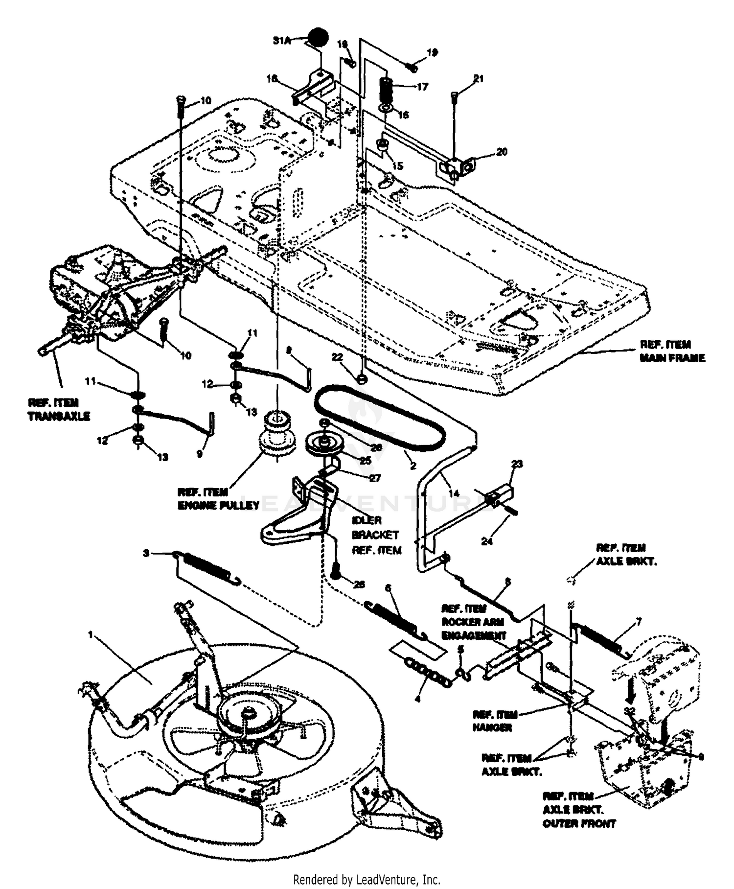 Mower Drive Assembly