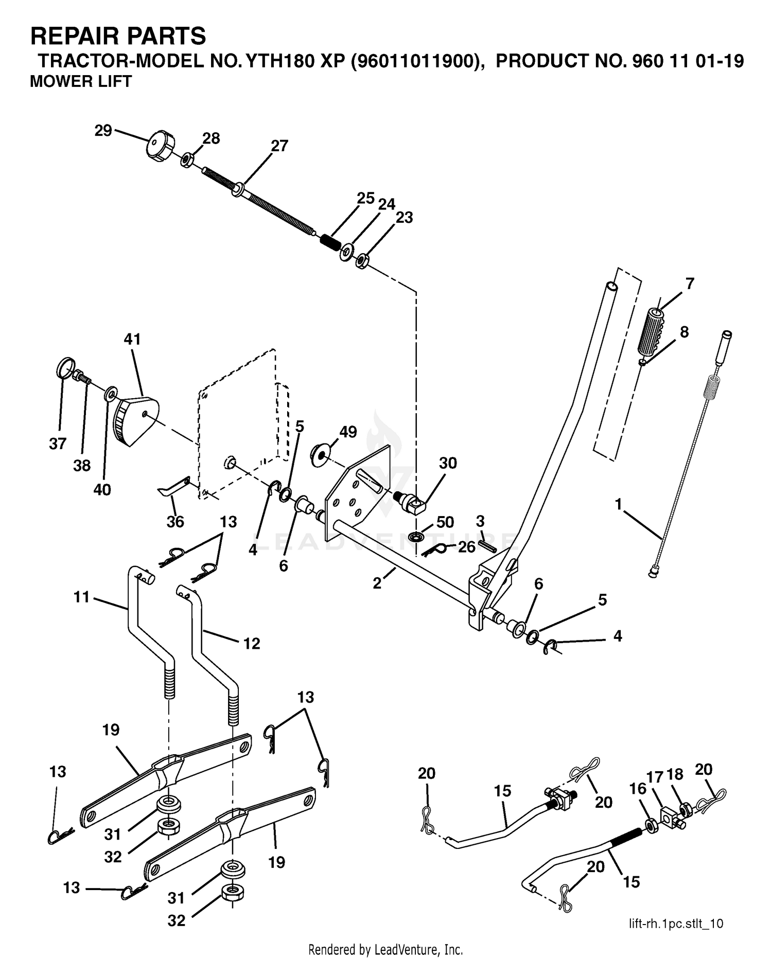 MOWER LIFT / DECK LIFT