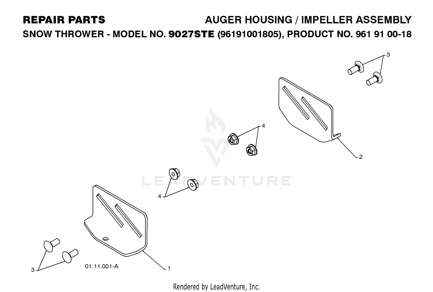 AUGER HOUSING & IMPELLER 5