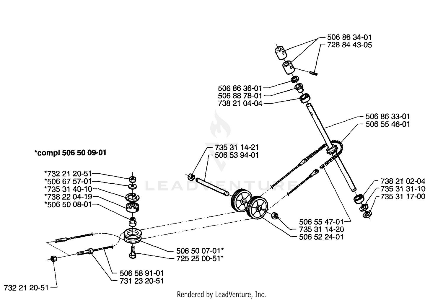Steering Cable Assembly