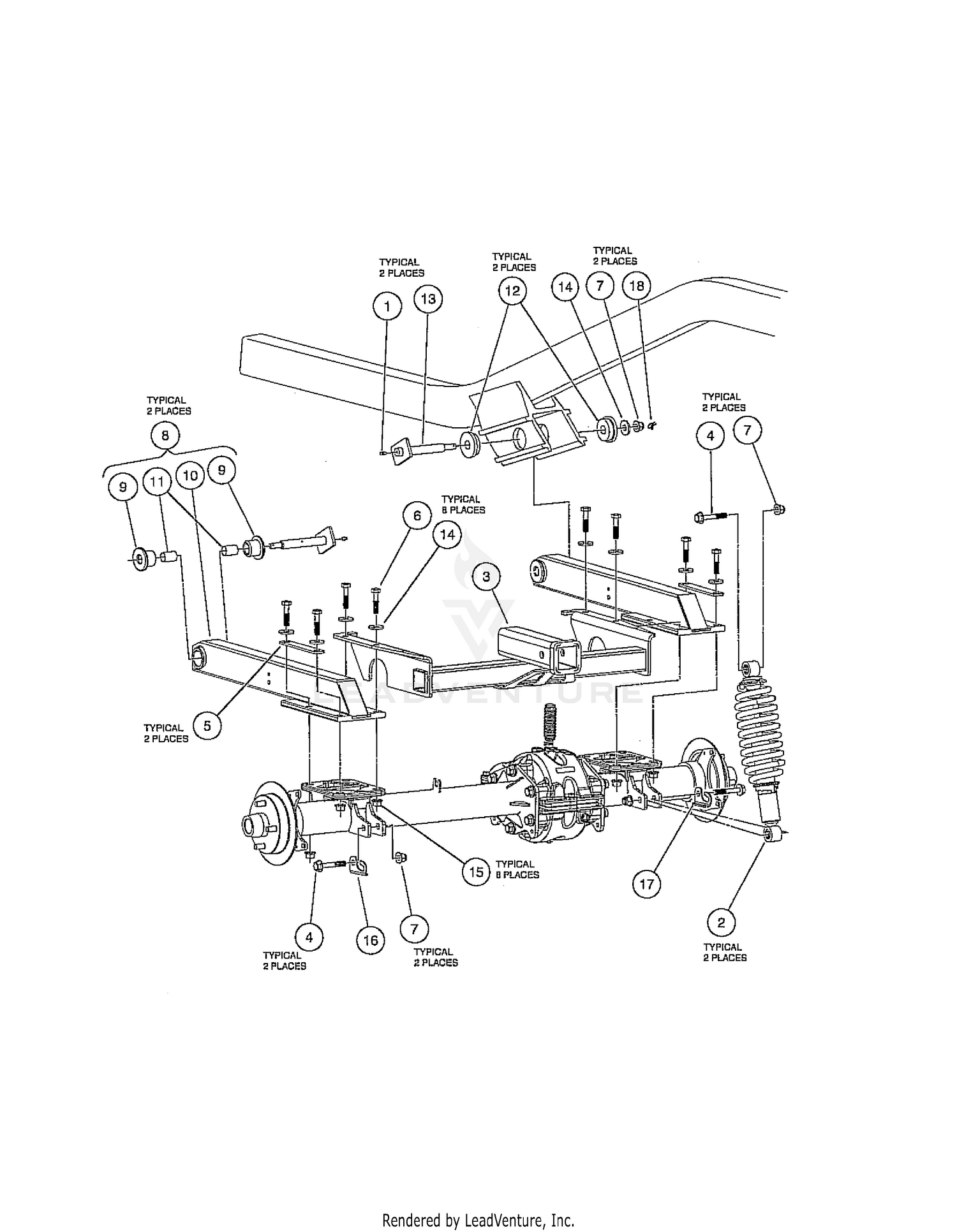 REAR SUSPENSION (STANDARD)