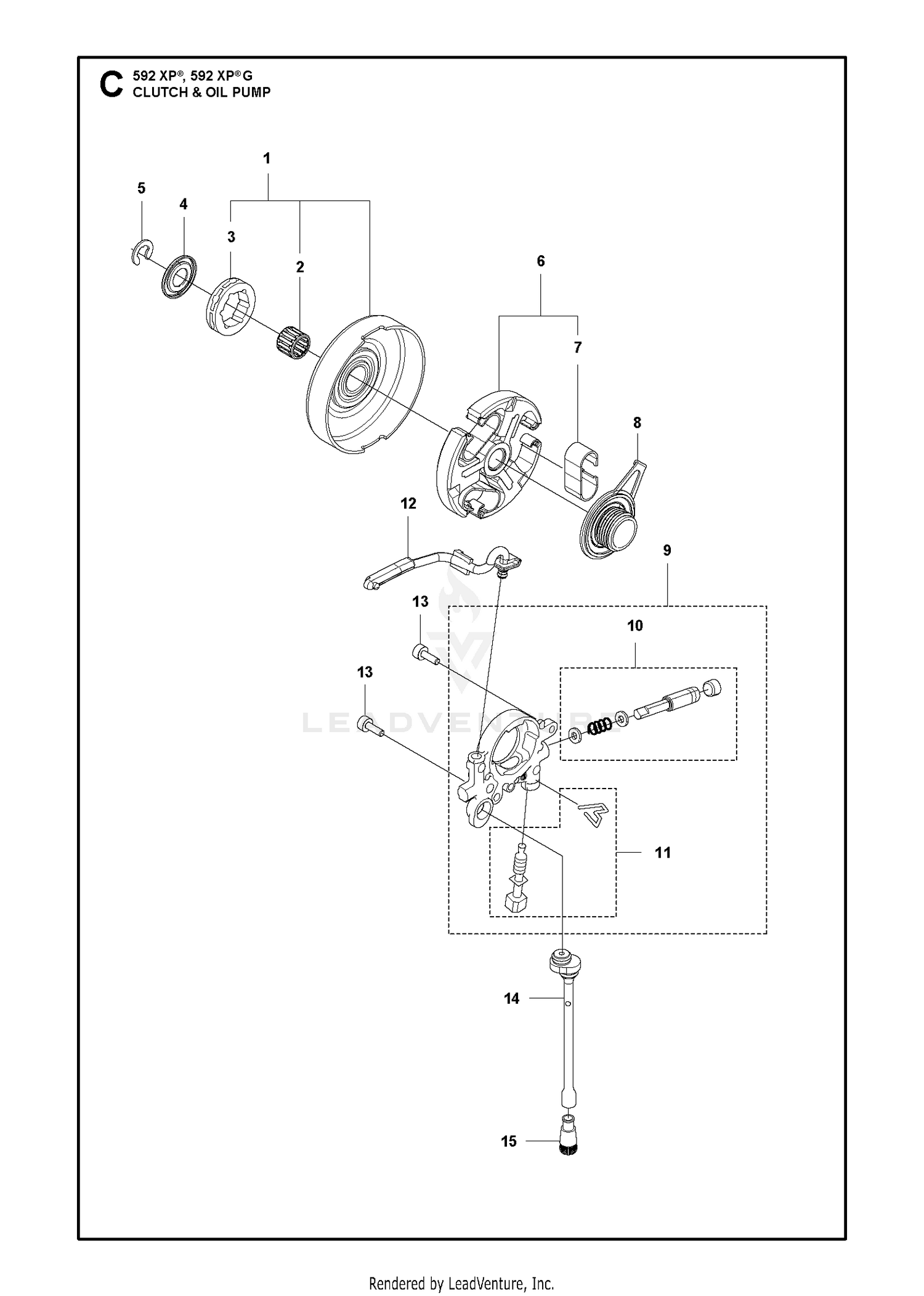 CLUTCH & OIL PUMP
