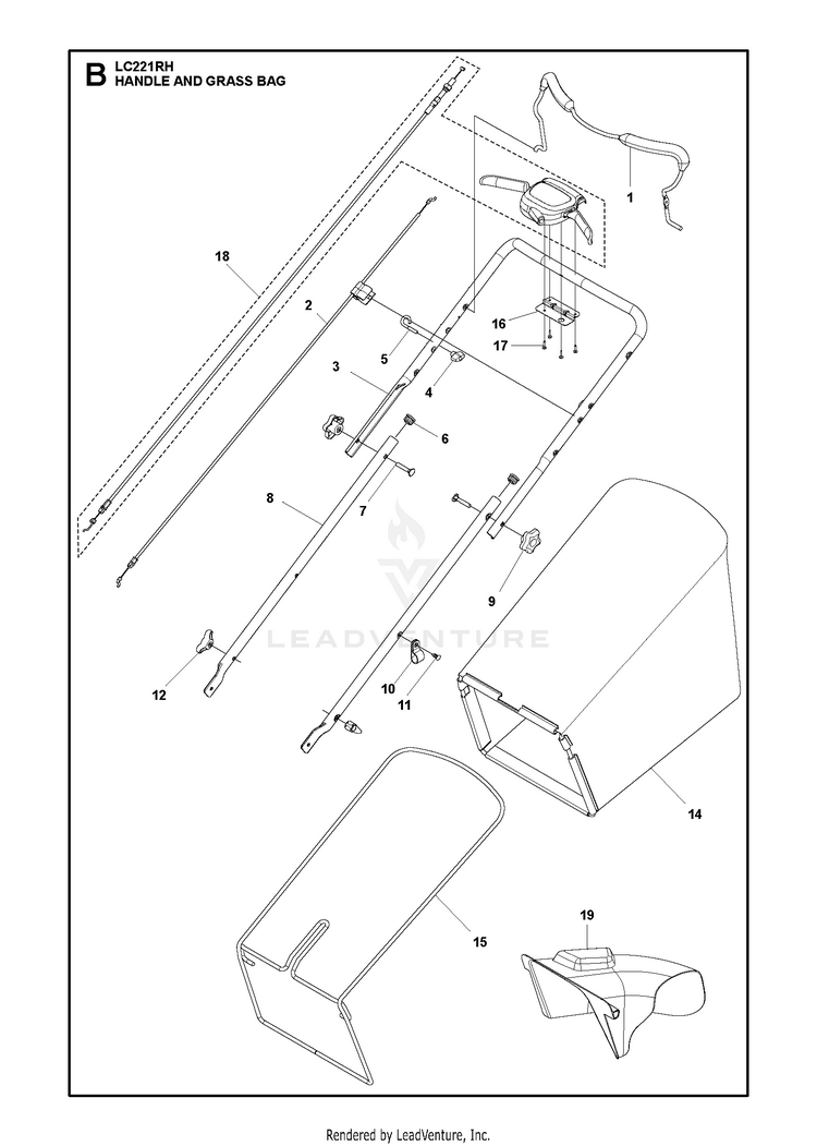Husqvarna LC221RH 96145003200 (201609) Lawn Mower Consumer Walk