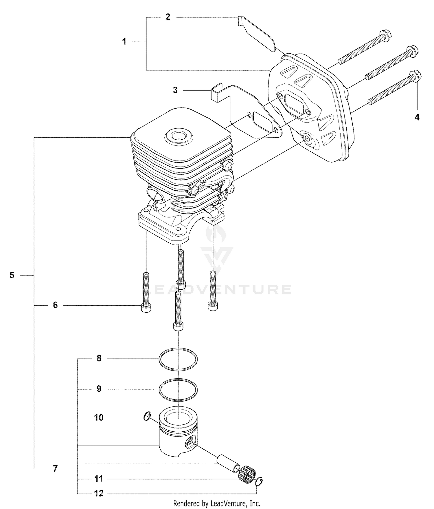 Cylinder / Muffler