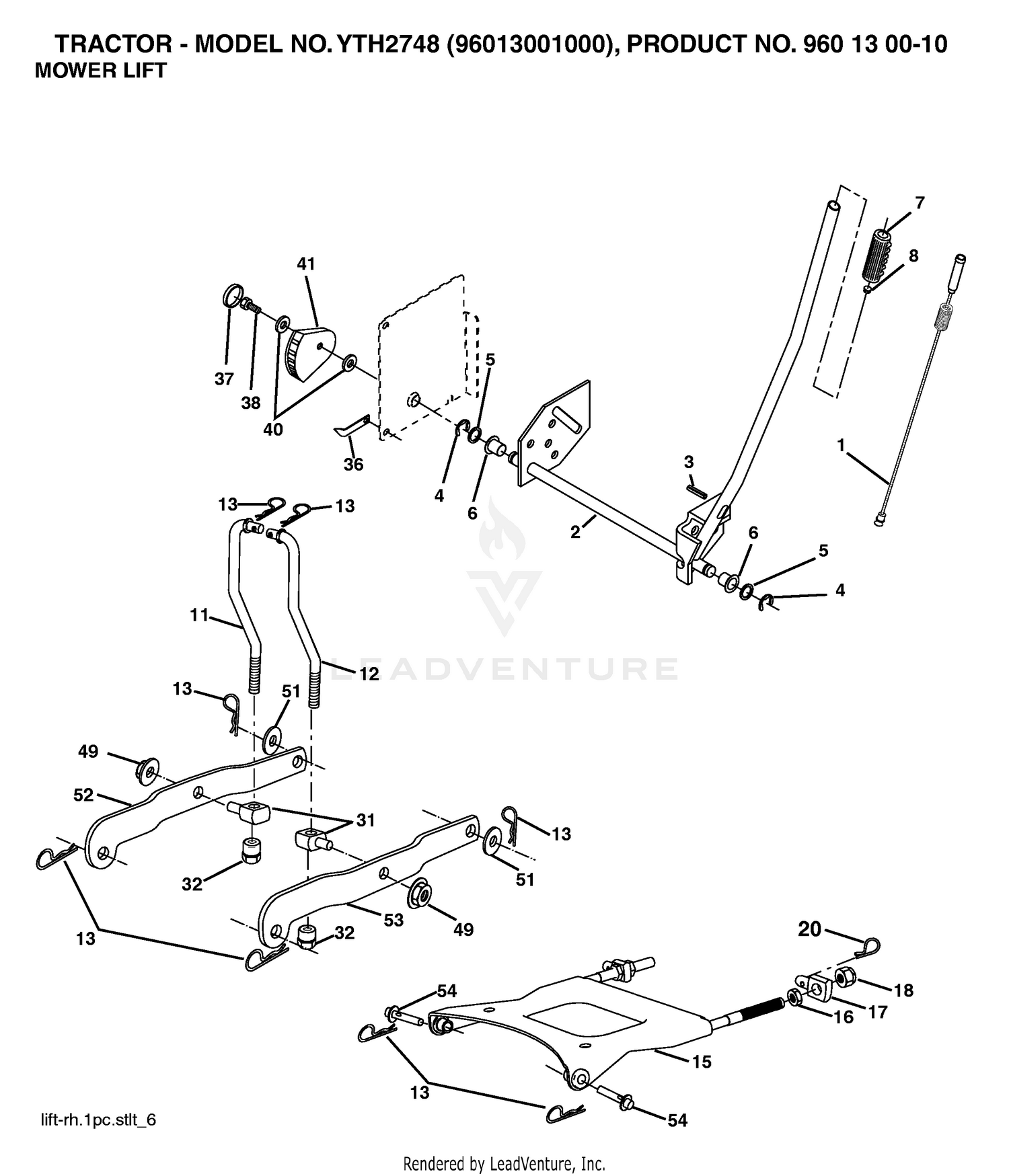 MOWER LIFT / DECK LIFT