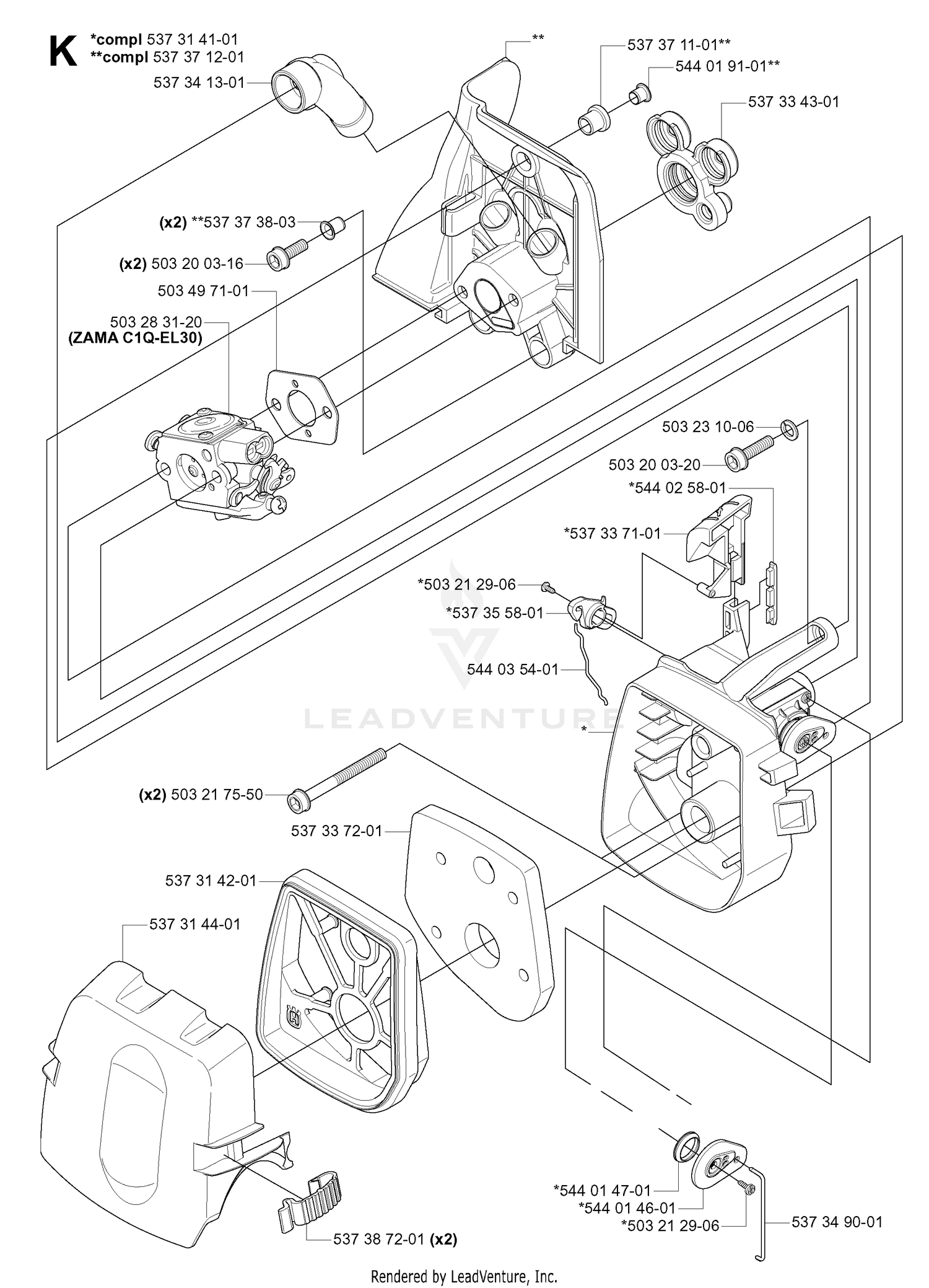 CARBURETOR & AIR FILTER