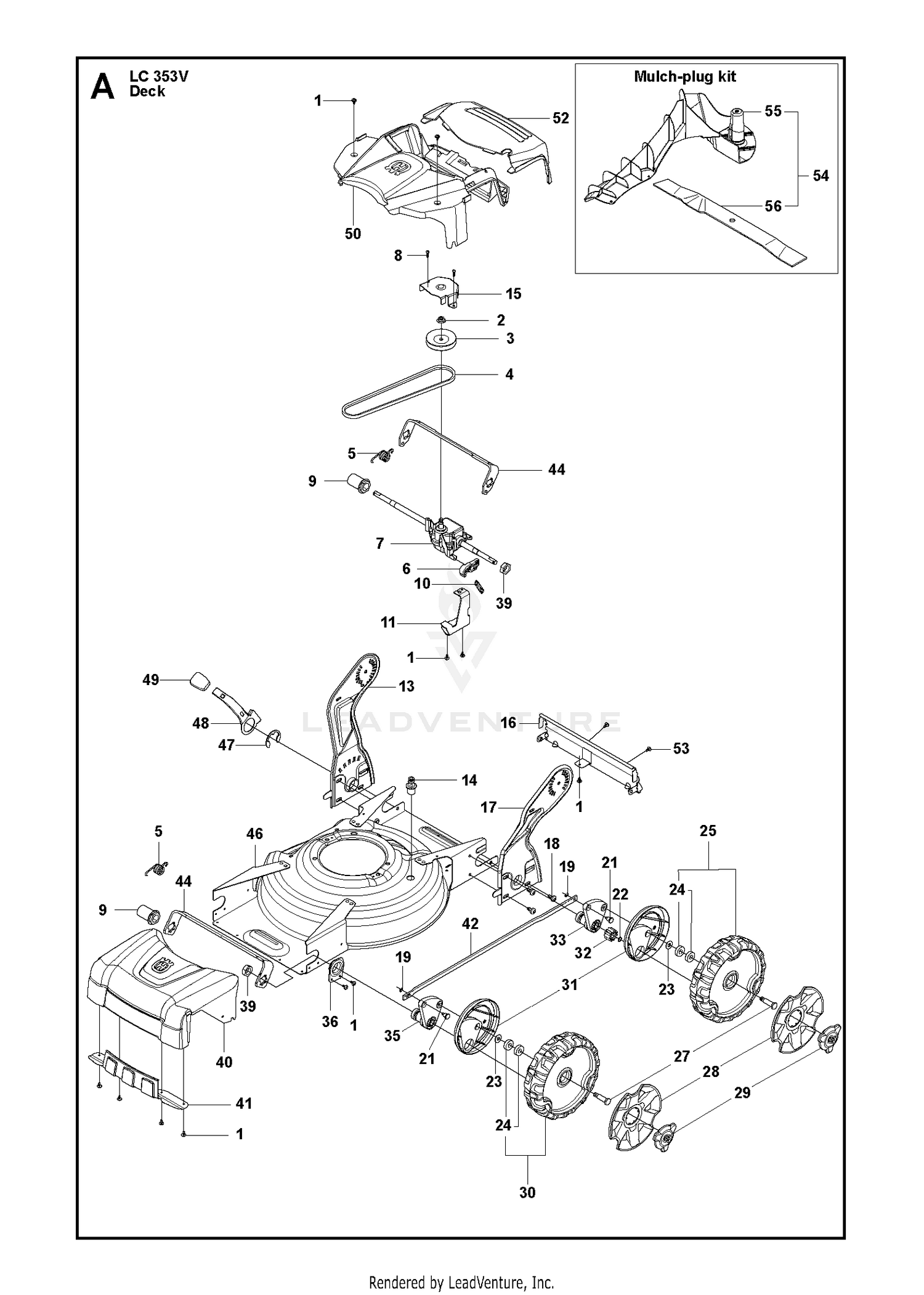 MOWER DECK / CUTTING DECK