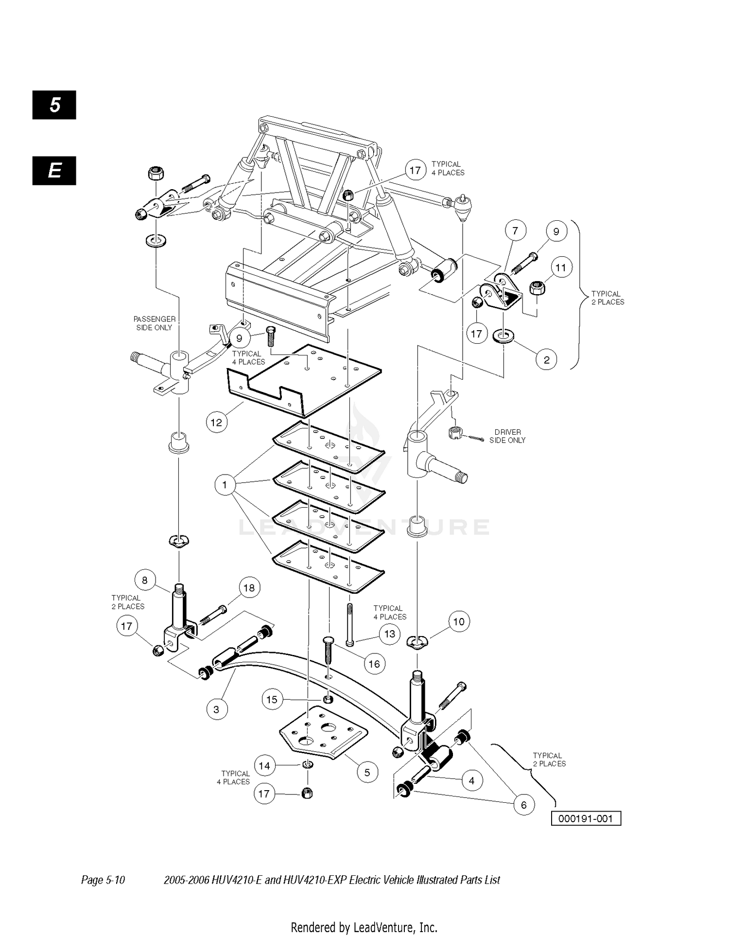 FRONT LOWER SUSPENSION