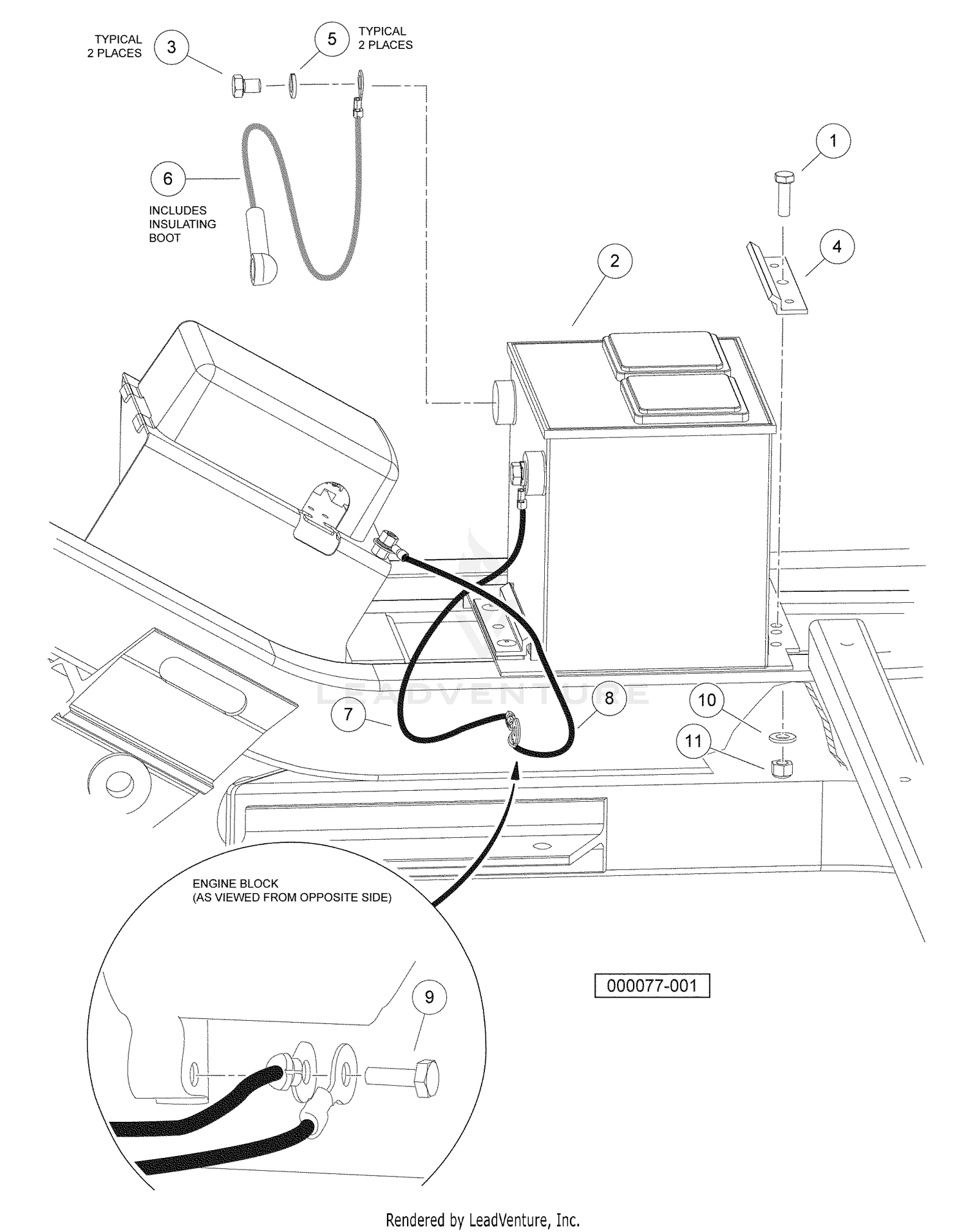 Battery - Gasoline Vehicles