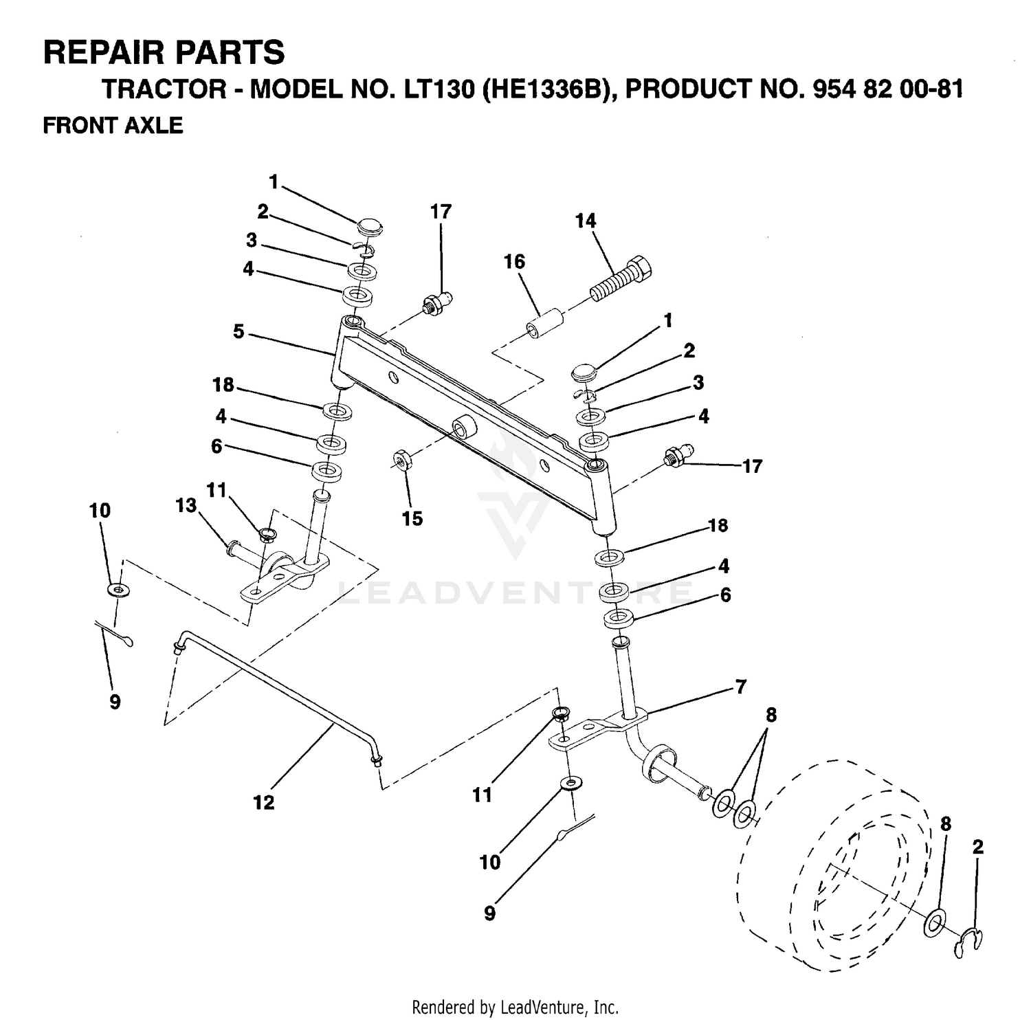 FRONT AXLE