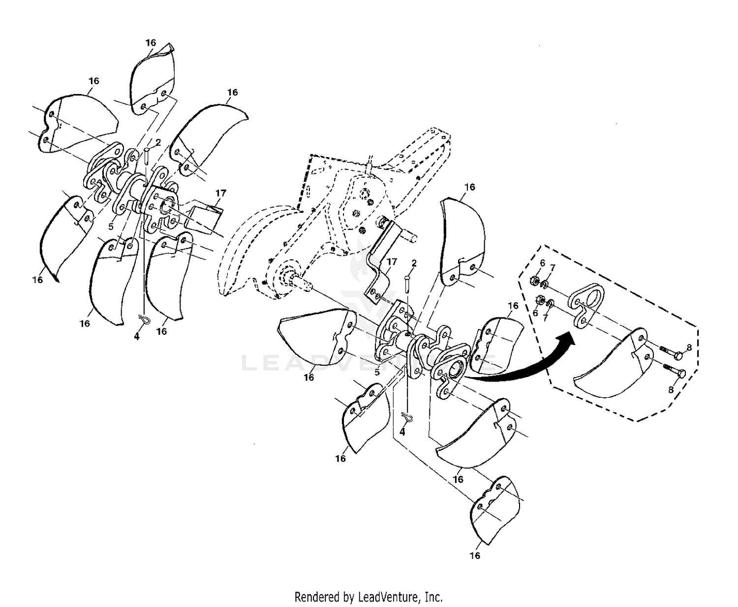 TINE ASSEMBLY