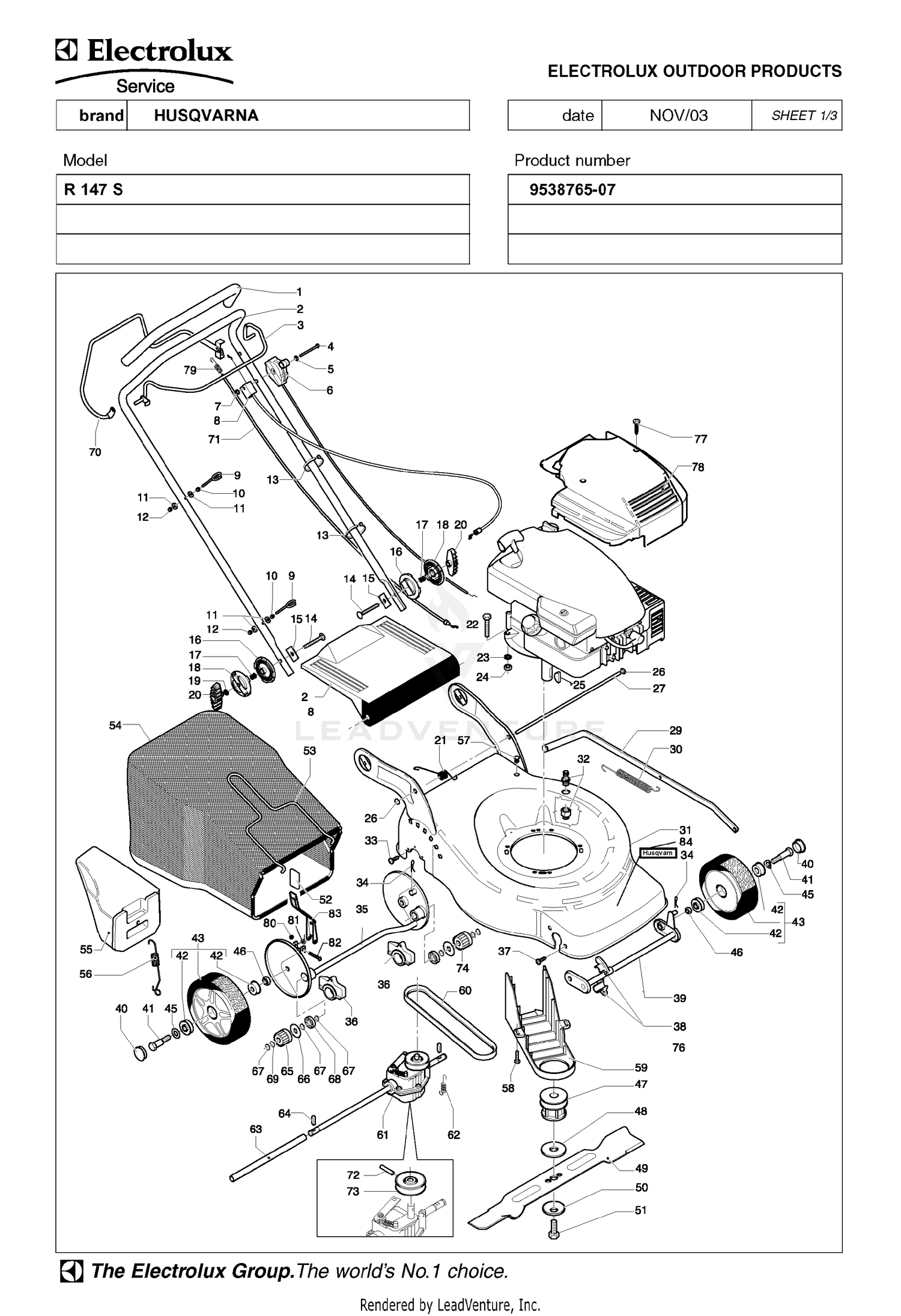 Assembly diagram