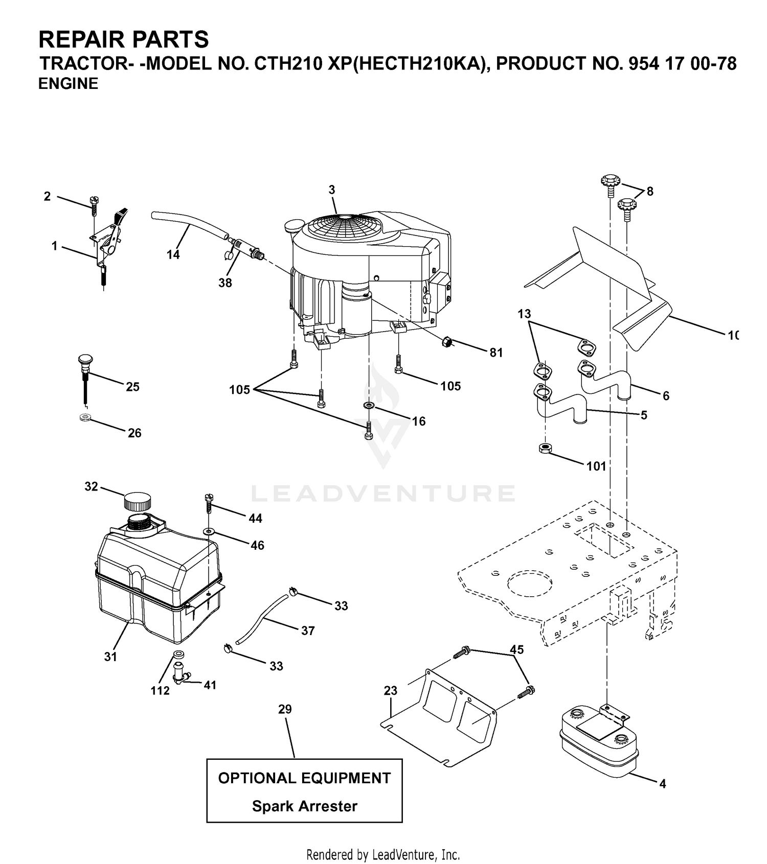 ENGINE & CUTTING EQUIPMENT