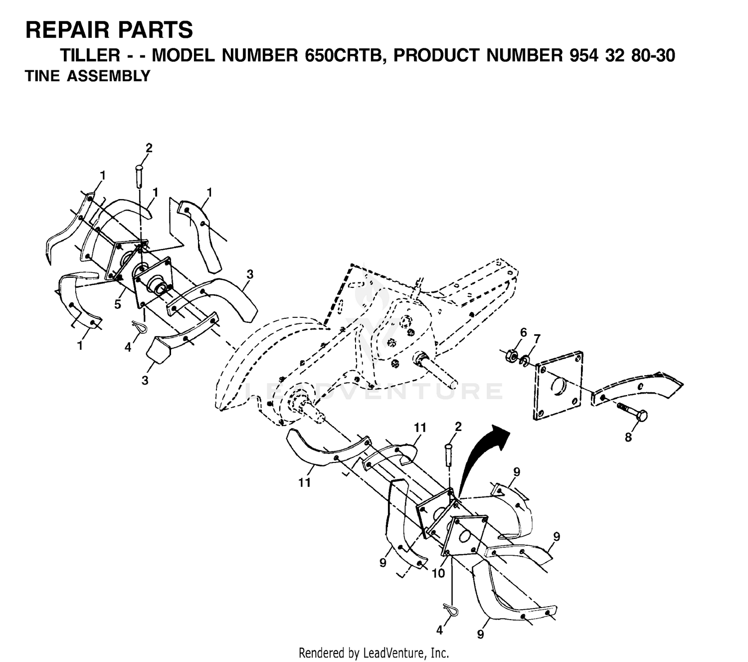 TINE ASSEMBLY