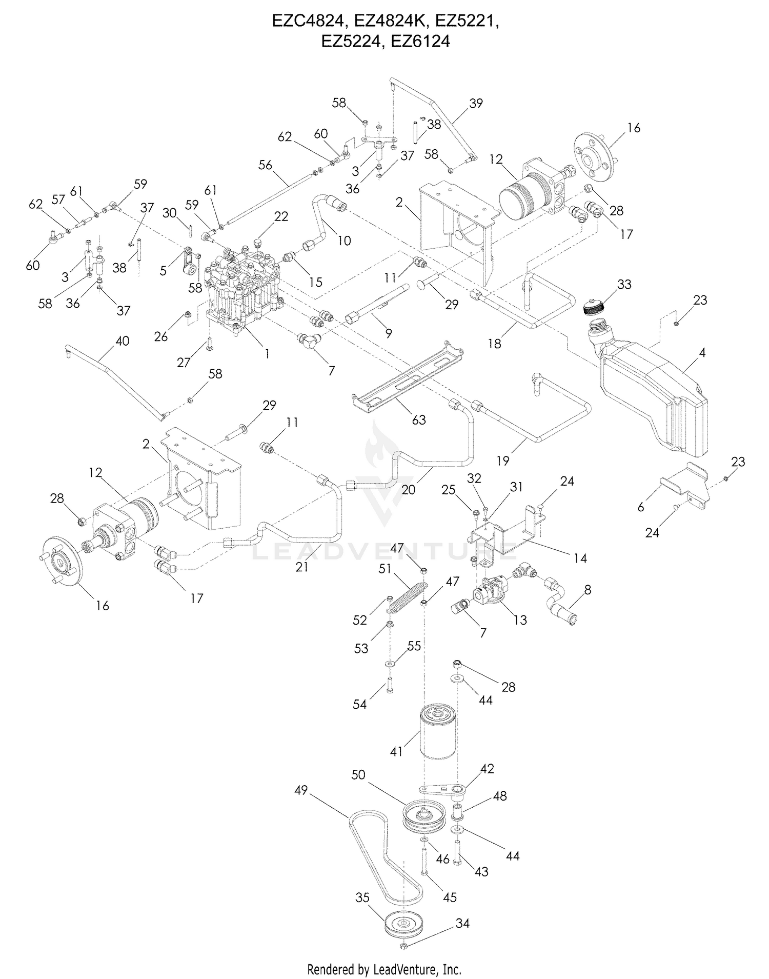 Hydraulic Pump - Motor