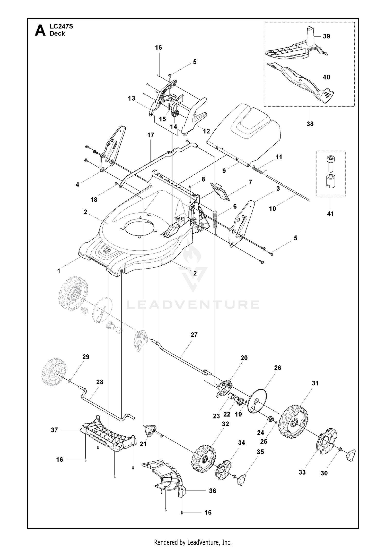 MOWER DECK / CUTTING DECK 2