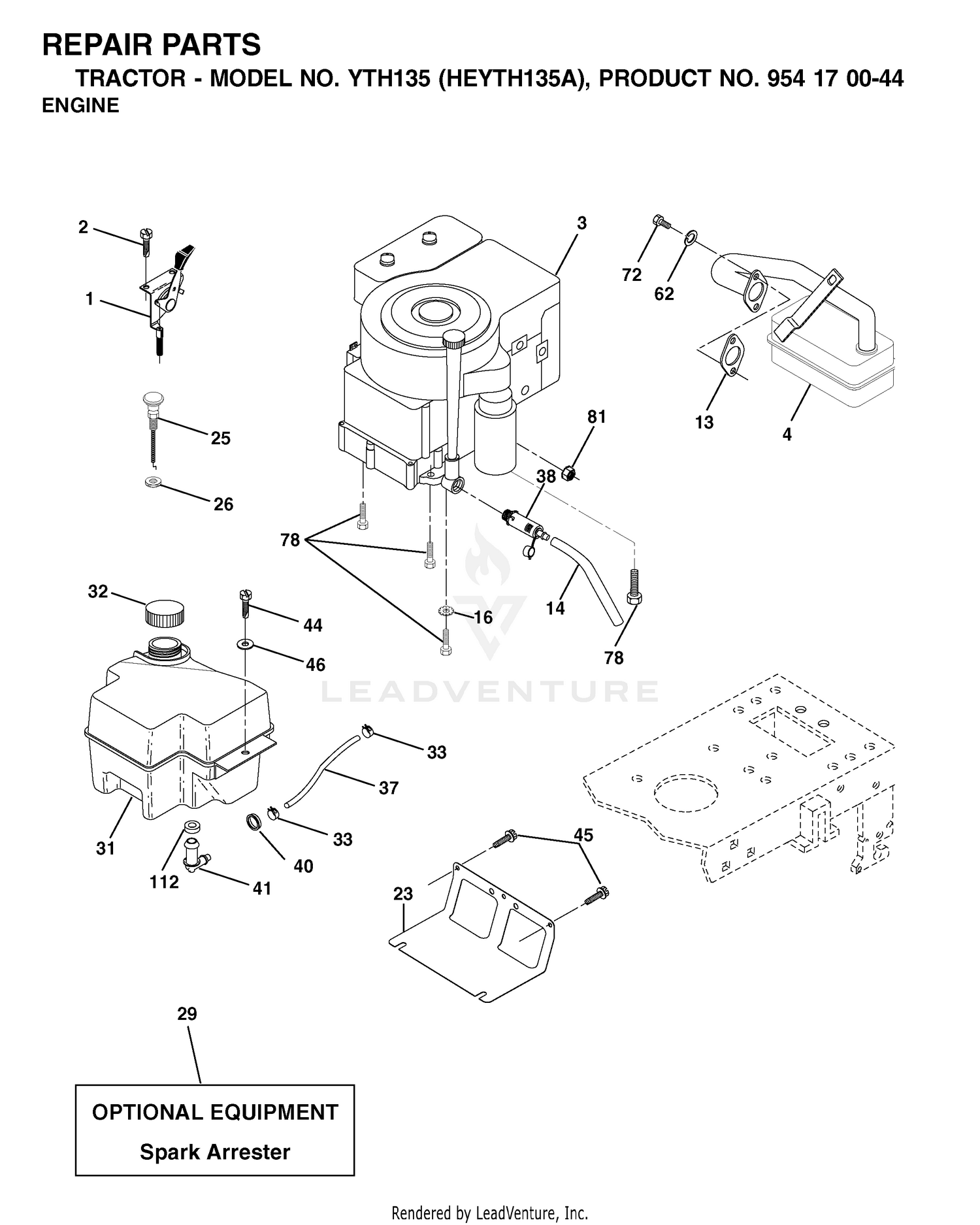 ENGINE & CUTTING EQUIPMENT