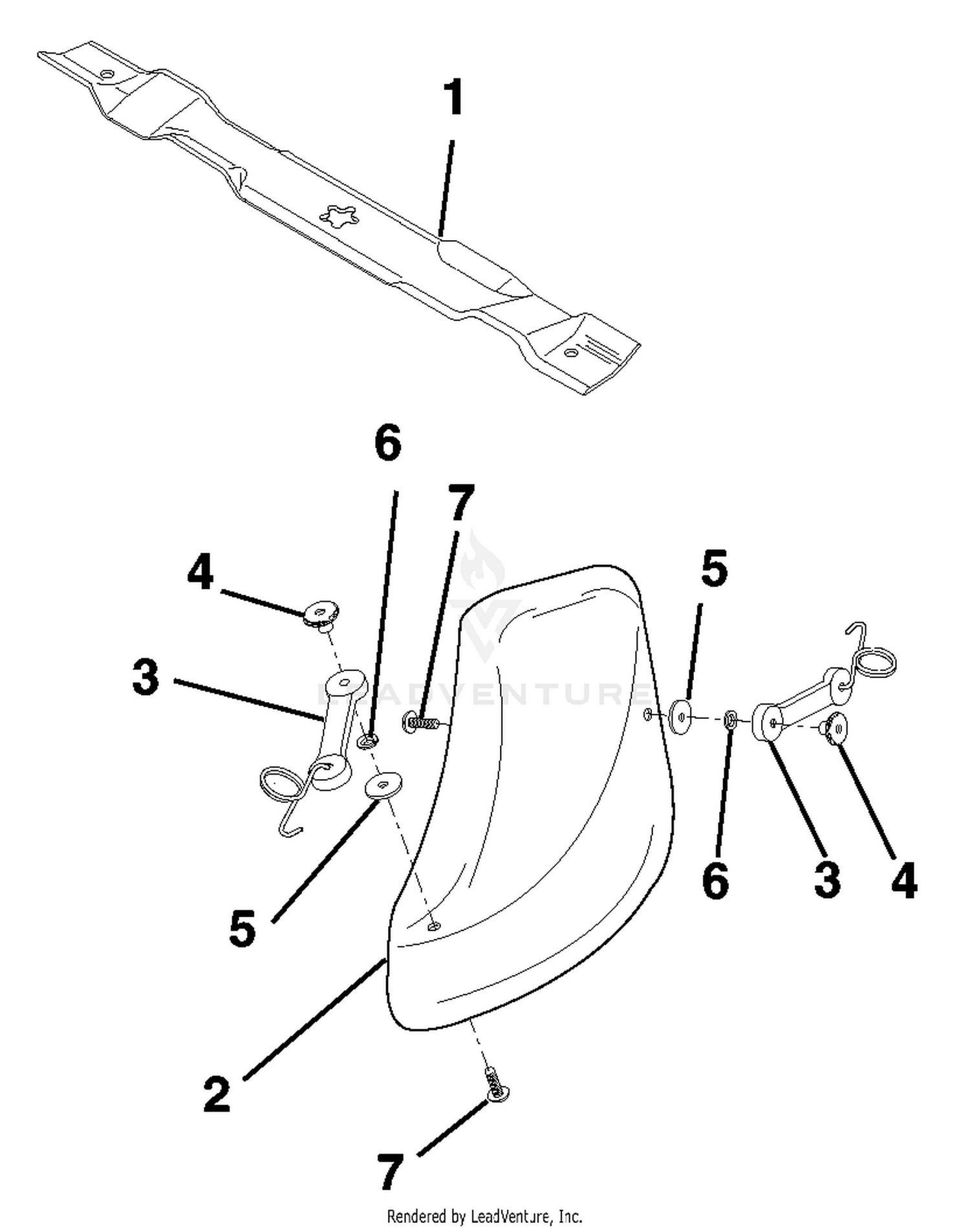 Mower Mulcher Kit 46" Cut