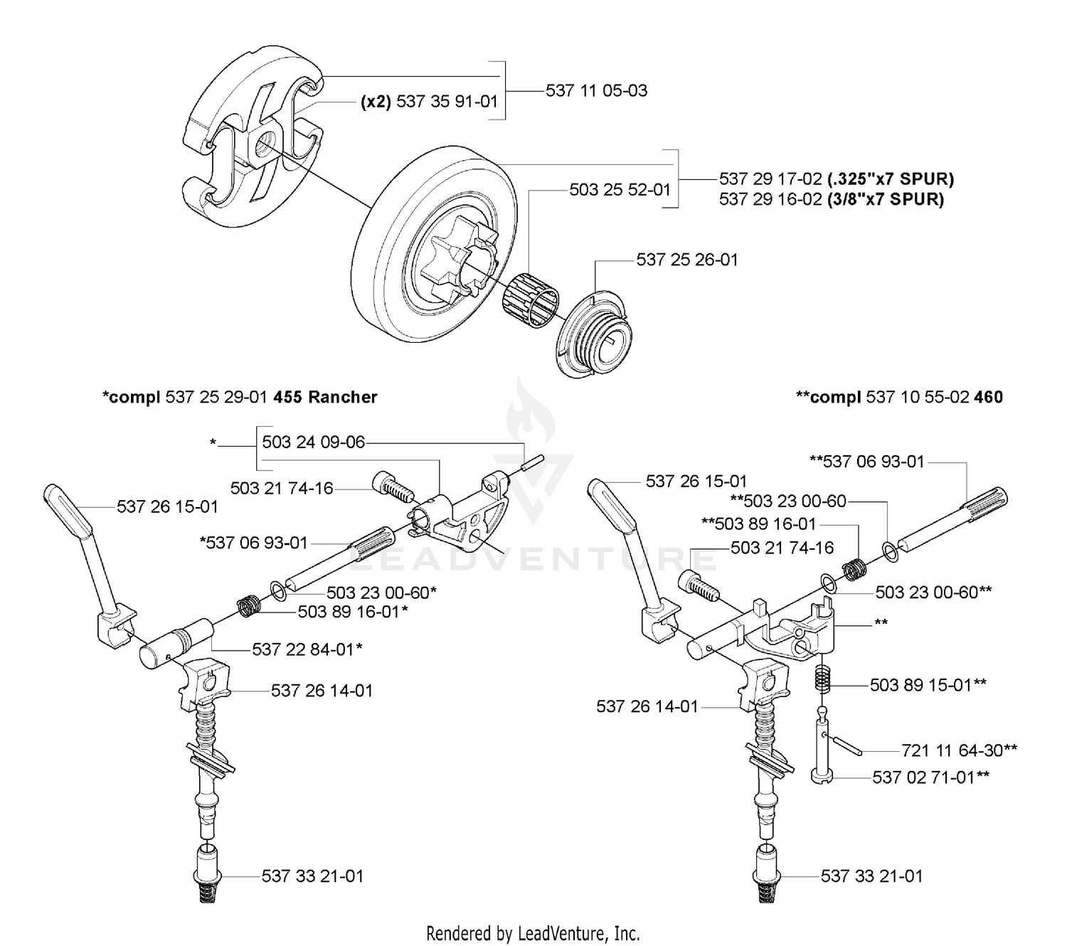 Clutch / Drum & Oil Pump