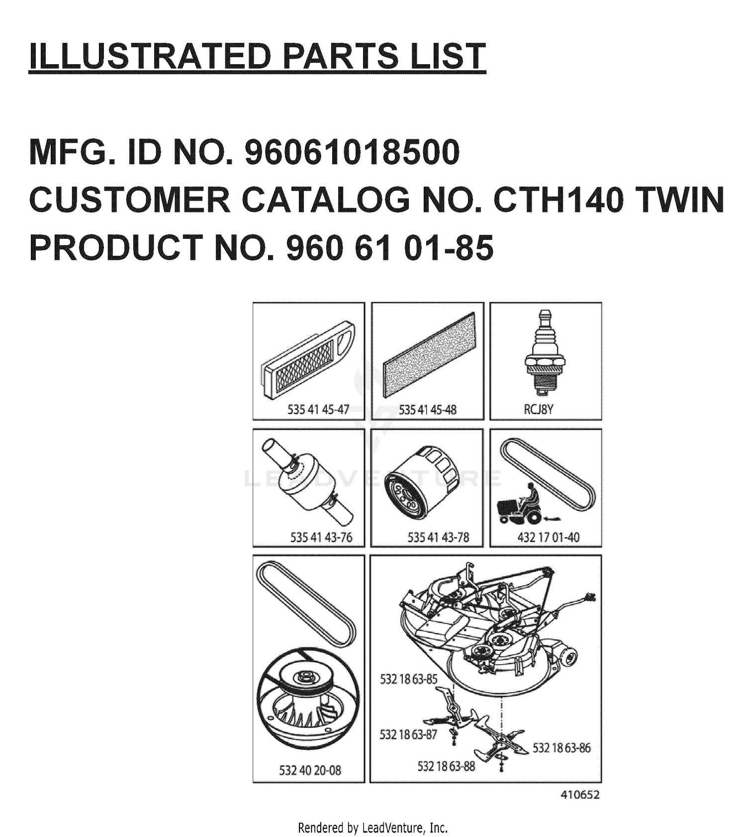 FREQUENTLY USED PARTS