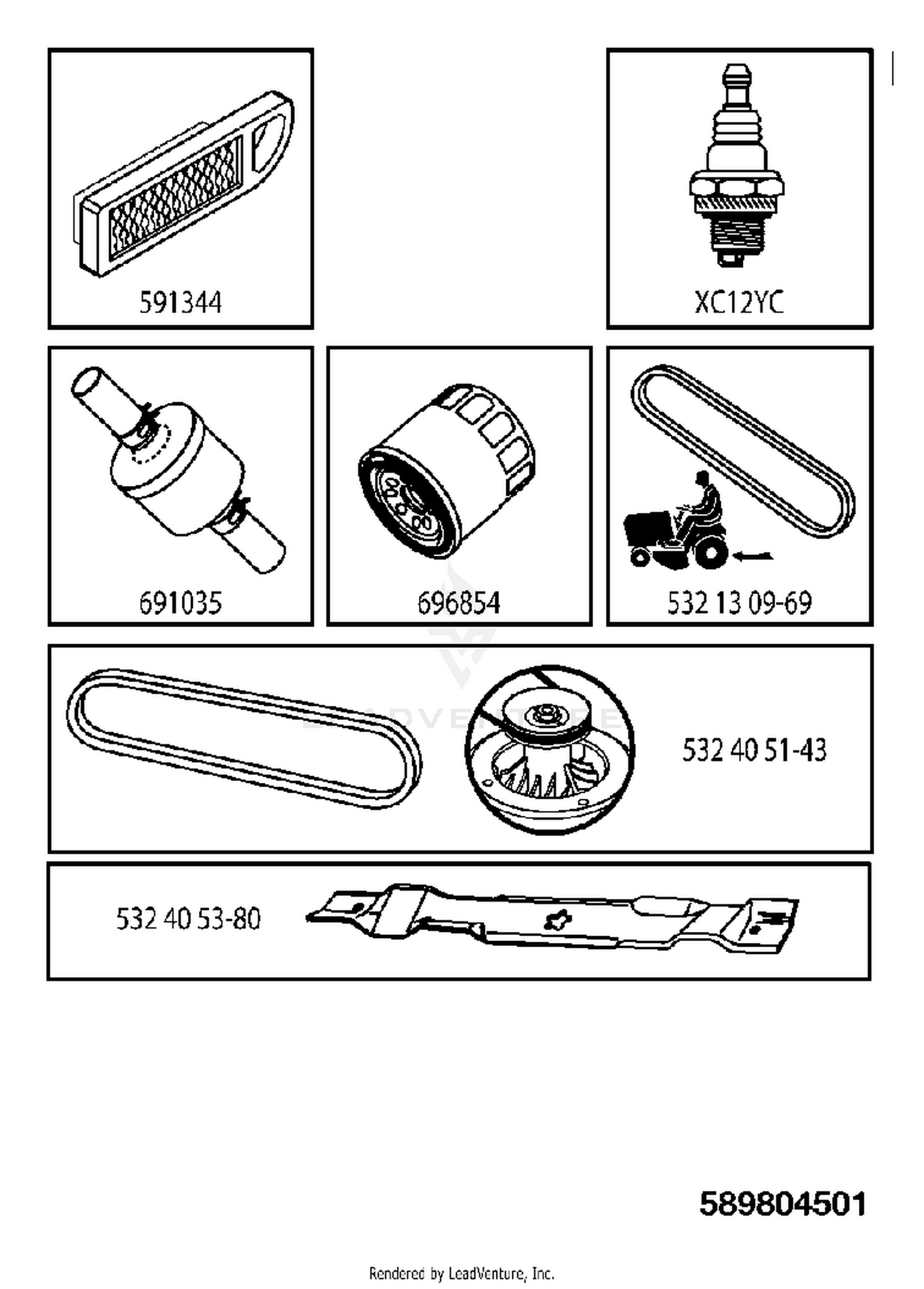 FREQUENTLY USED PARTS
