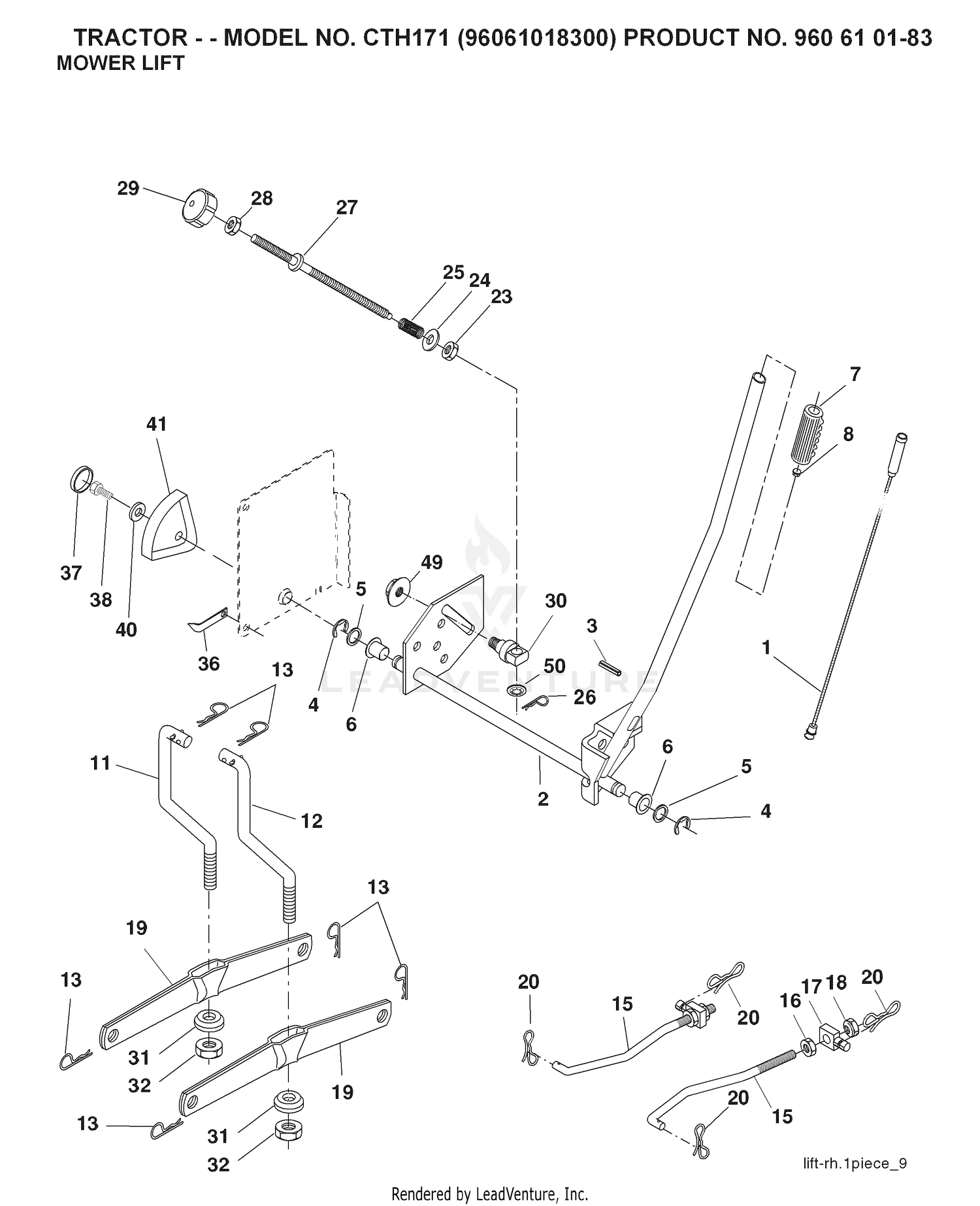 MOWER LIFT / DECK LIFT 2