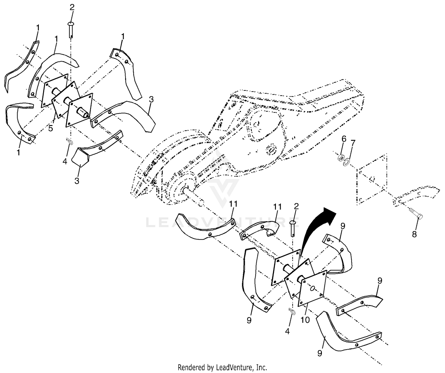 Tine Assembly