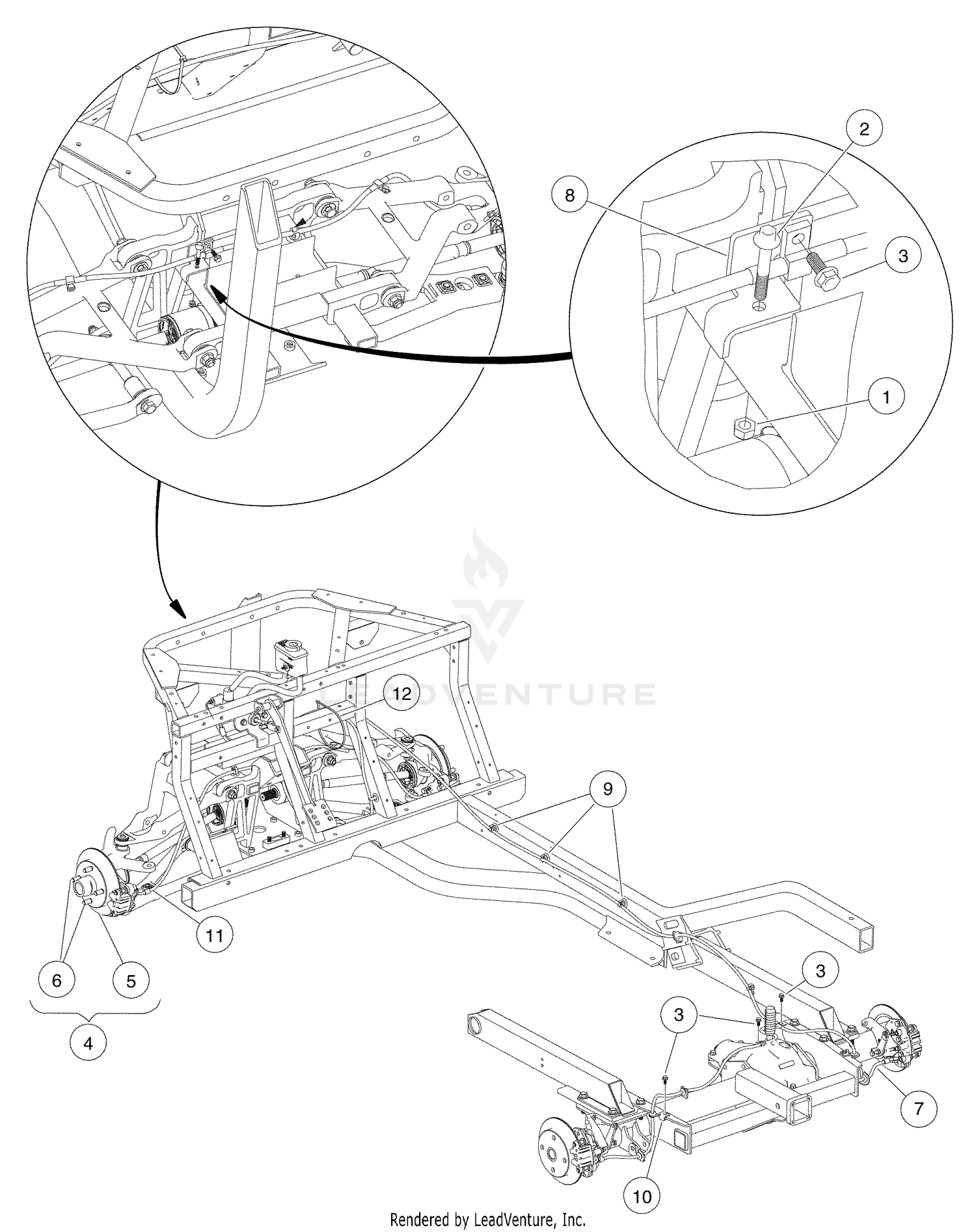 Hydraulic Brake Lines And Clips