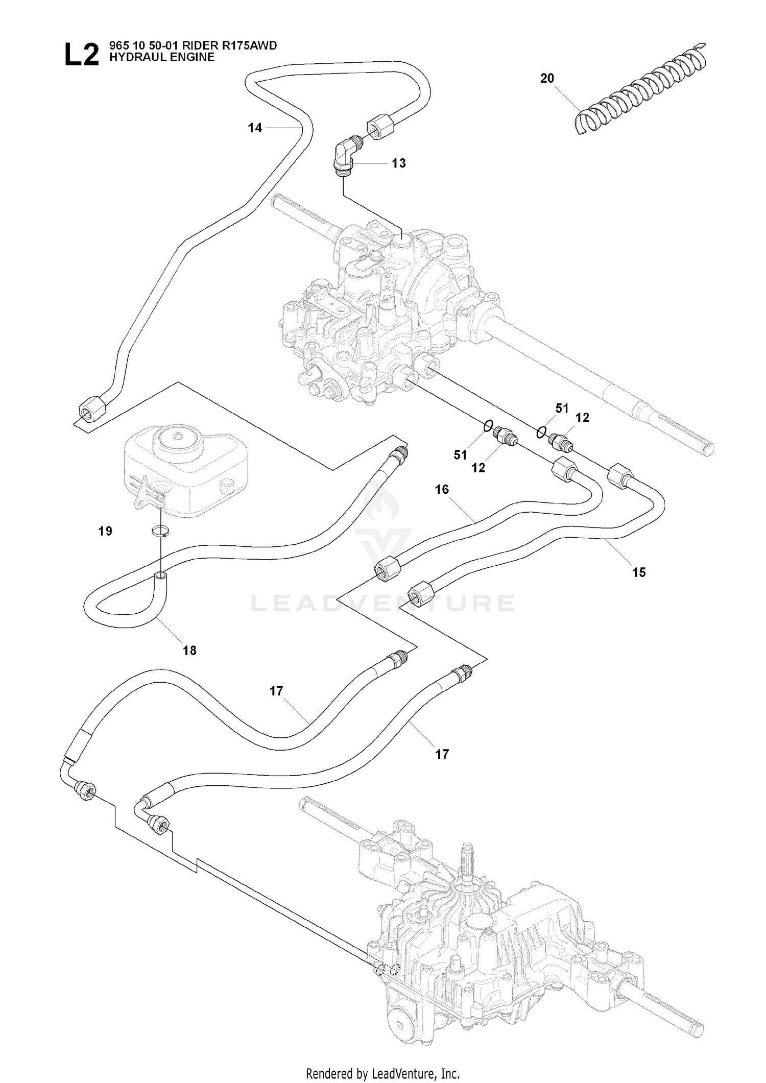 HYDRAULIC PUMP - MOTOR 2