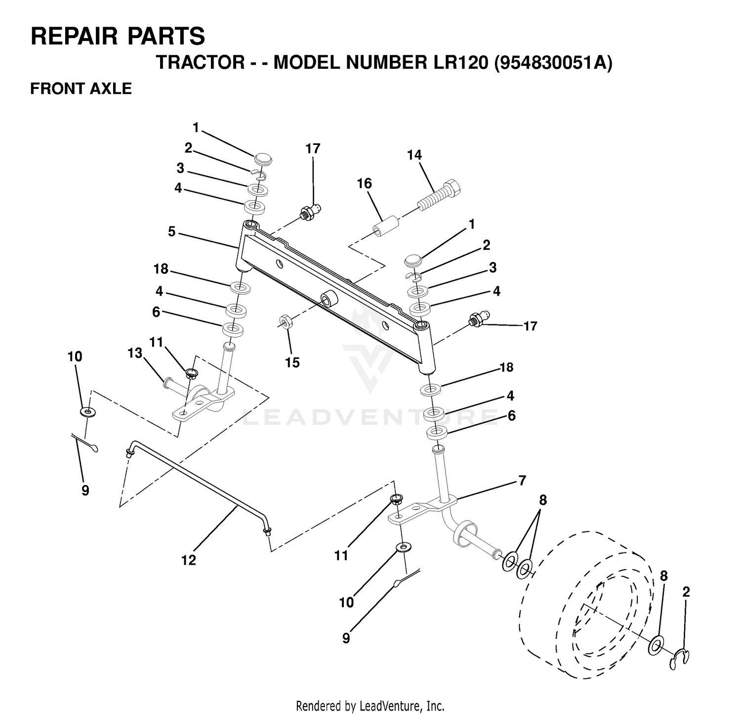 FRONT AXLE