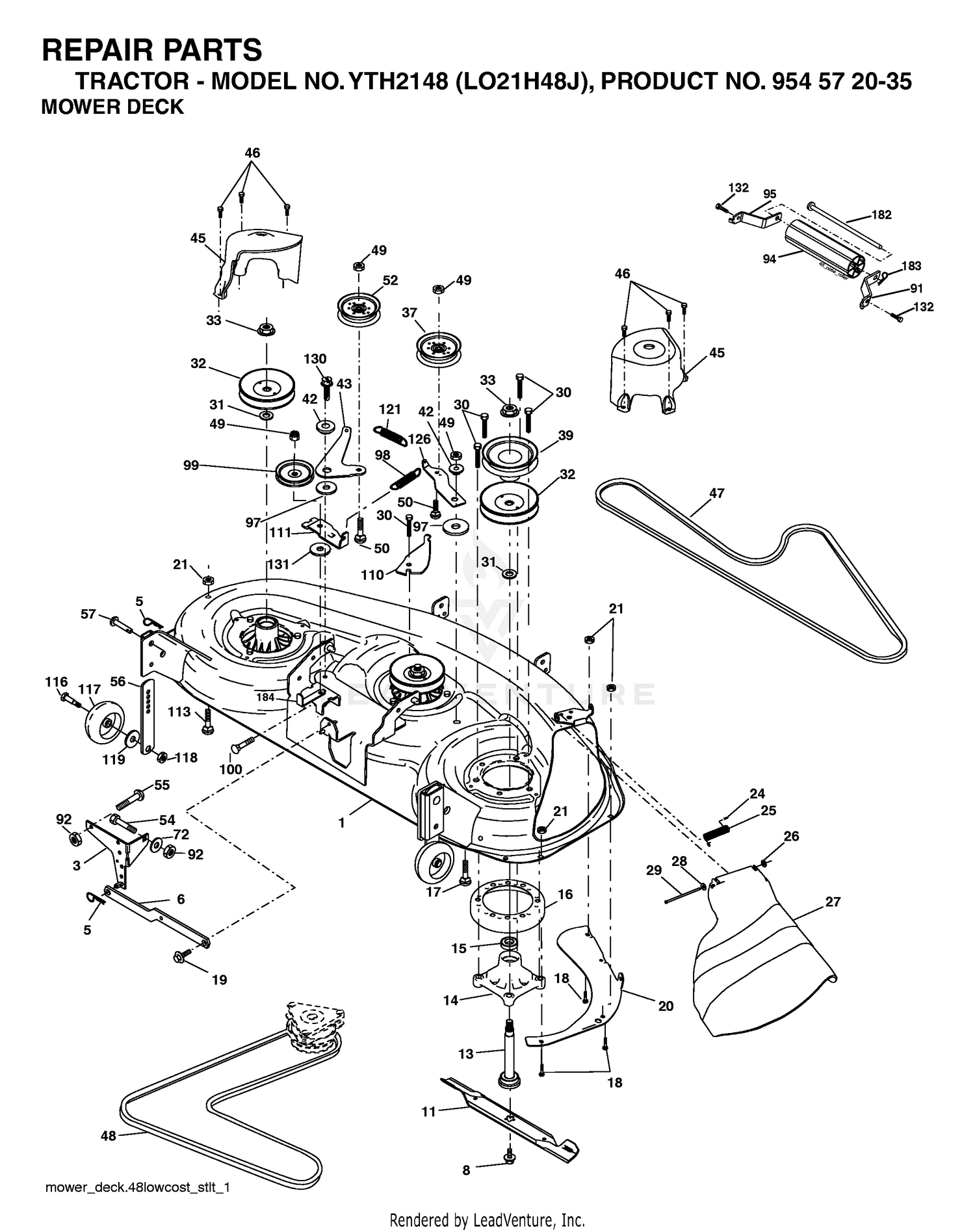 MOWER DECK / CUTTING DECK