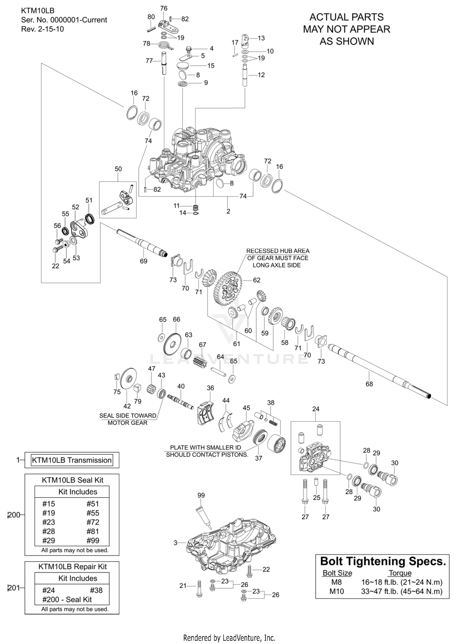 Assembly diagram