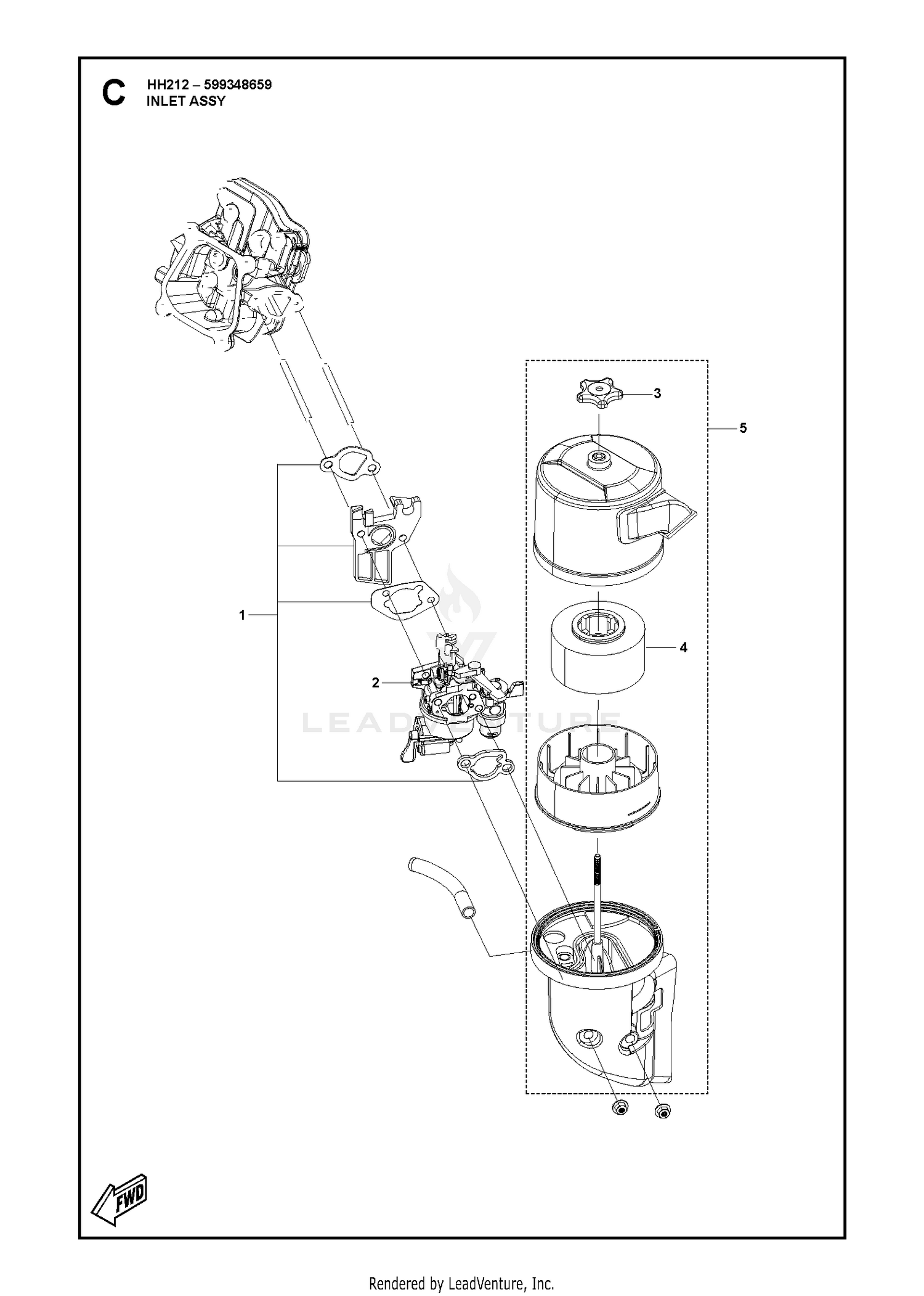 INLET ASSY