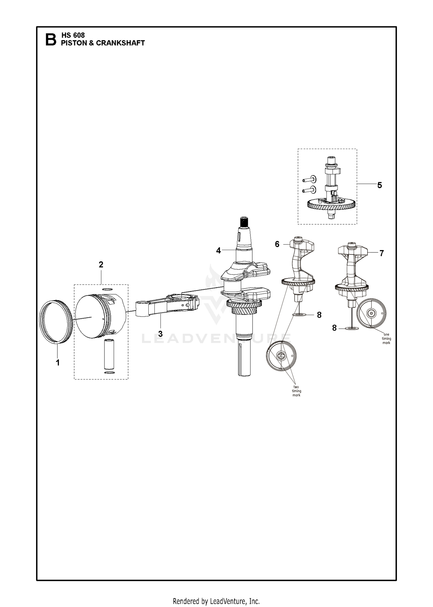 PISTON & CRANKSHAFT