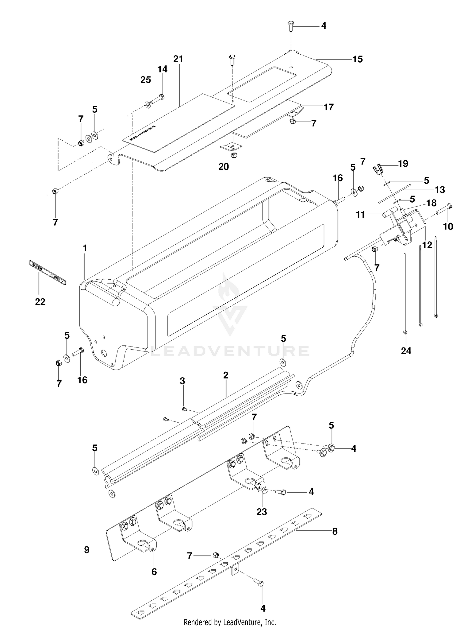Accessories Seeder 22" Only