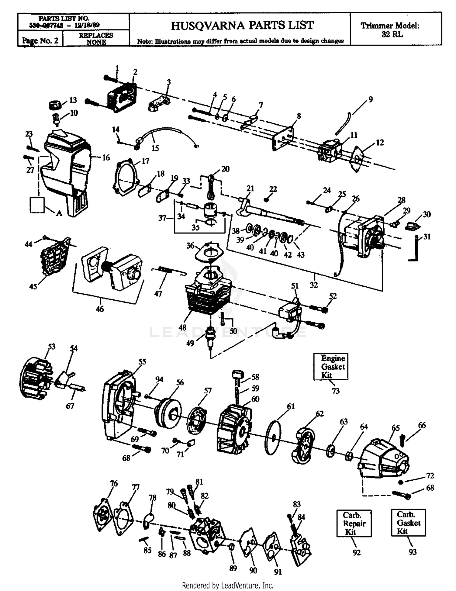 Assembly diagram