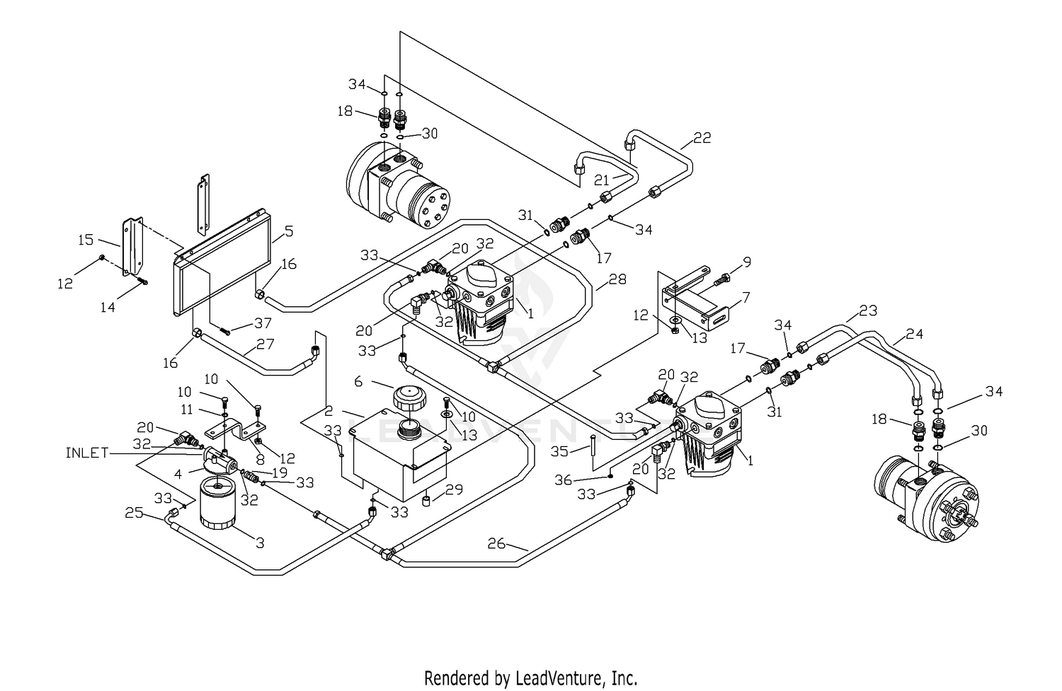 Hydraulic System Assembly