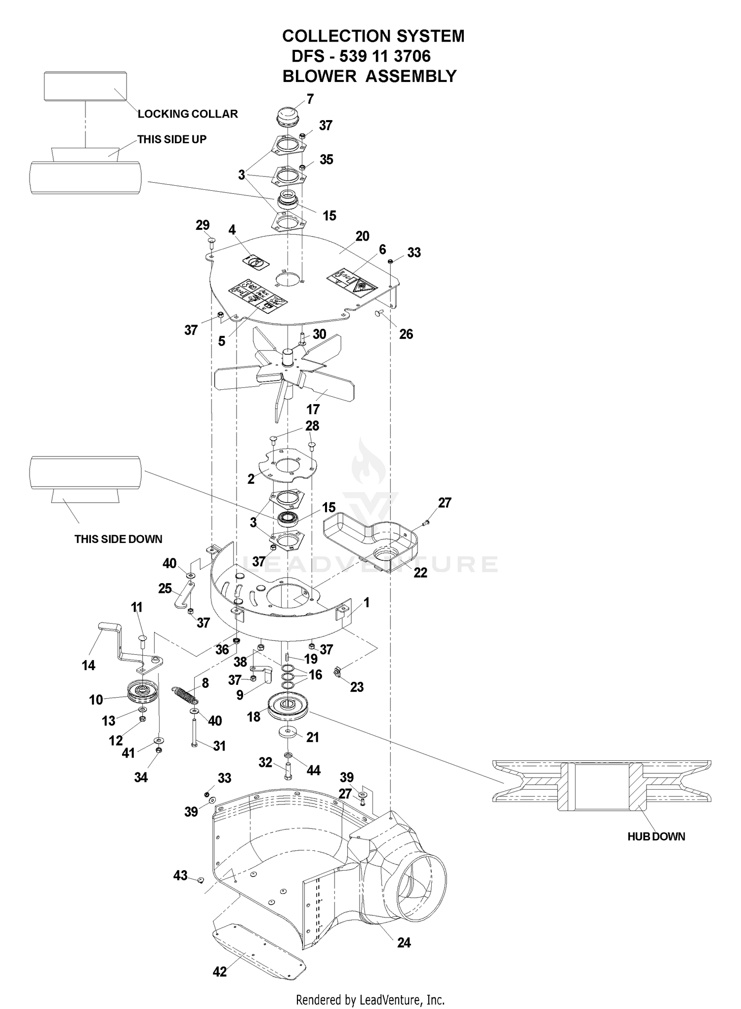 Accessories (DFS Collection System - Blower Assembly)