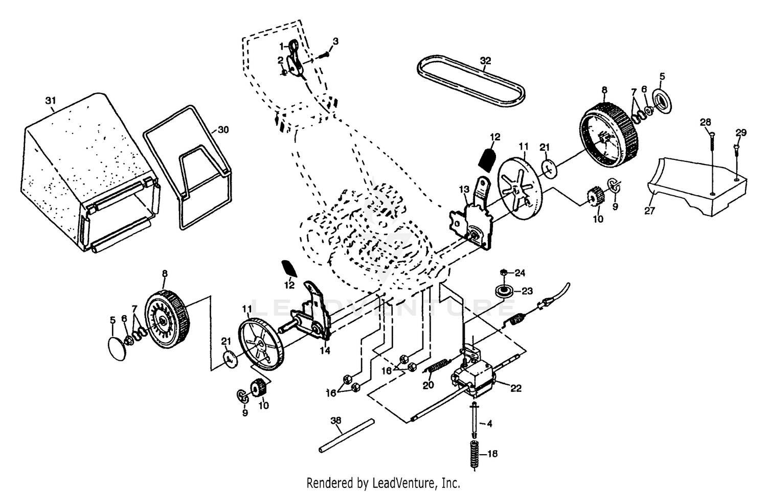 Repair Parts (B)