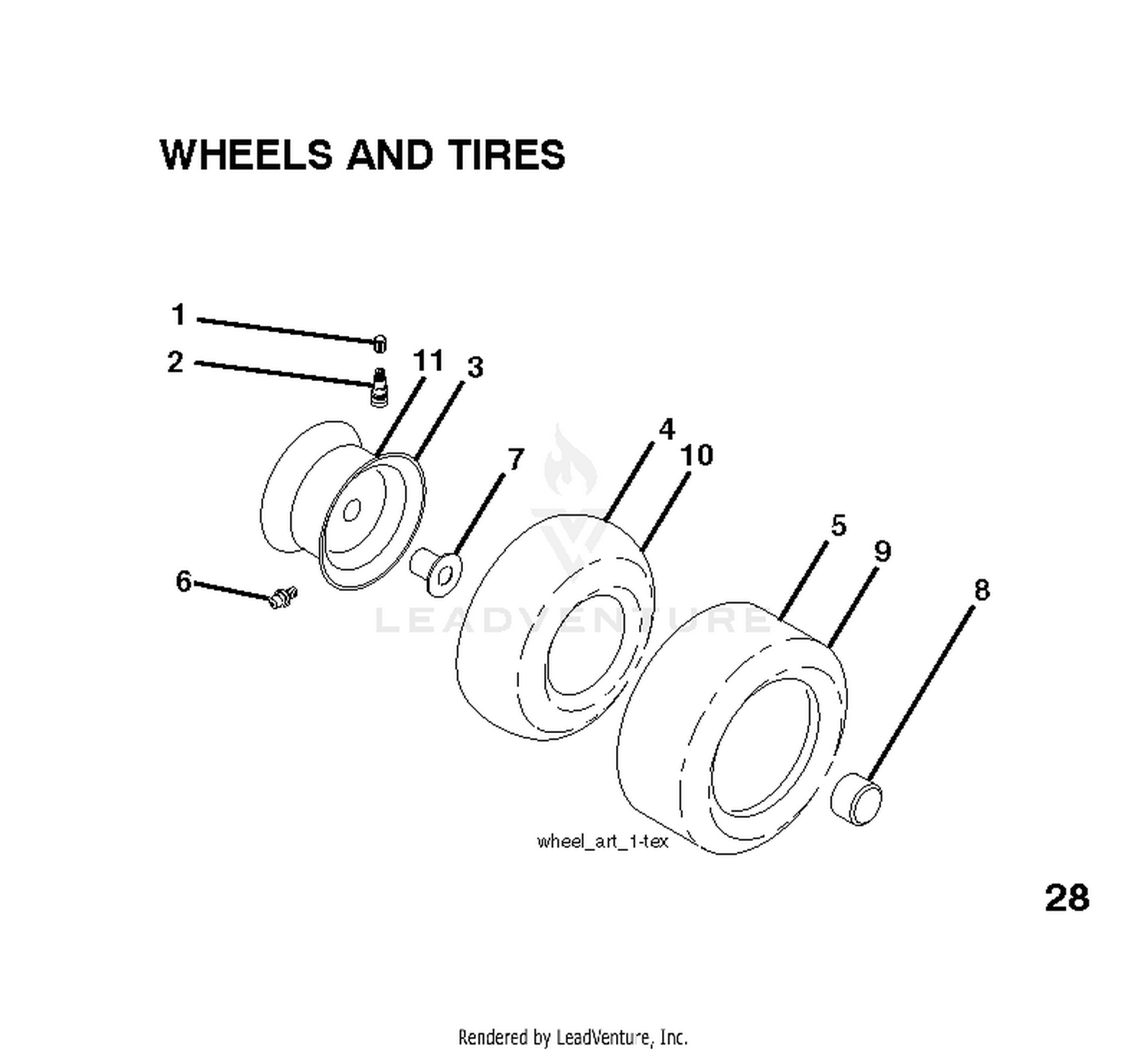 WHEELS TIRES