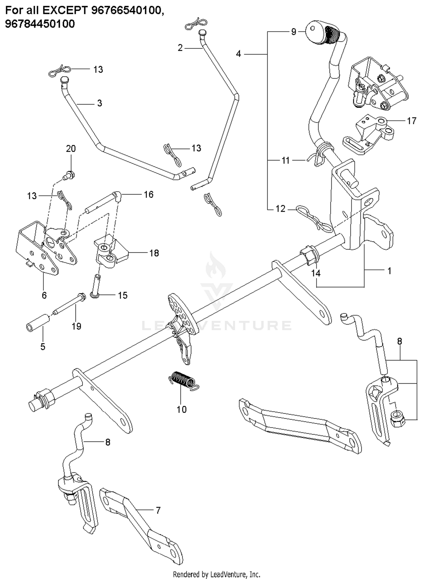 MOWER LIFT / DECK LIFT 2