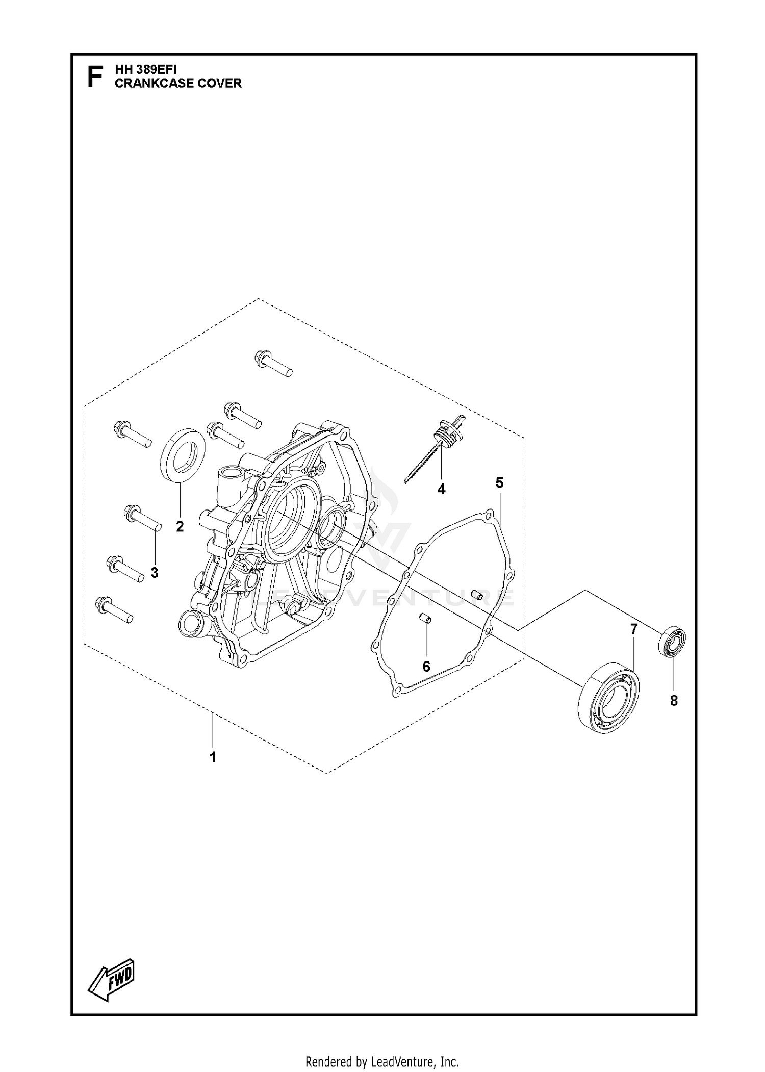 CRANKCASE COVER