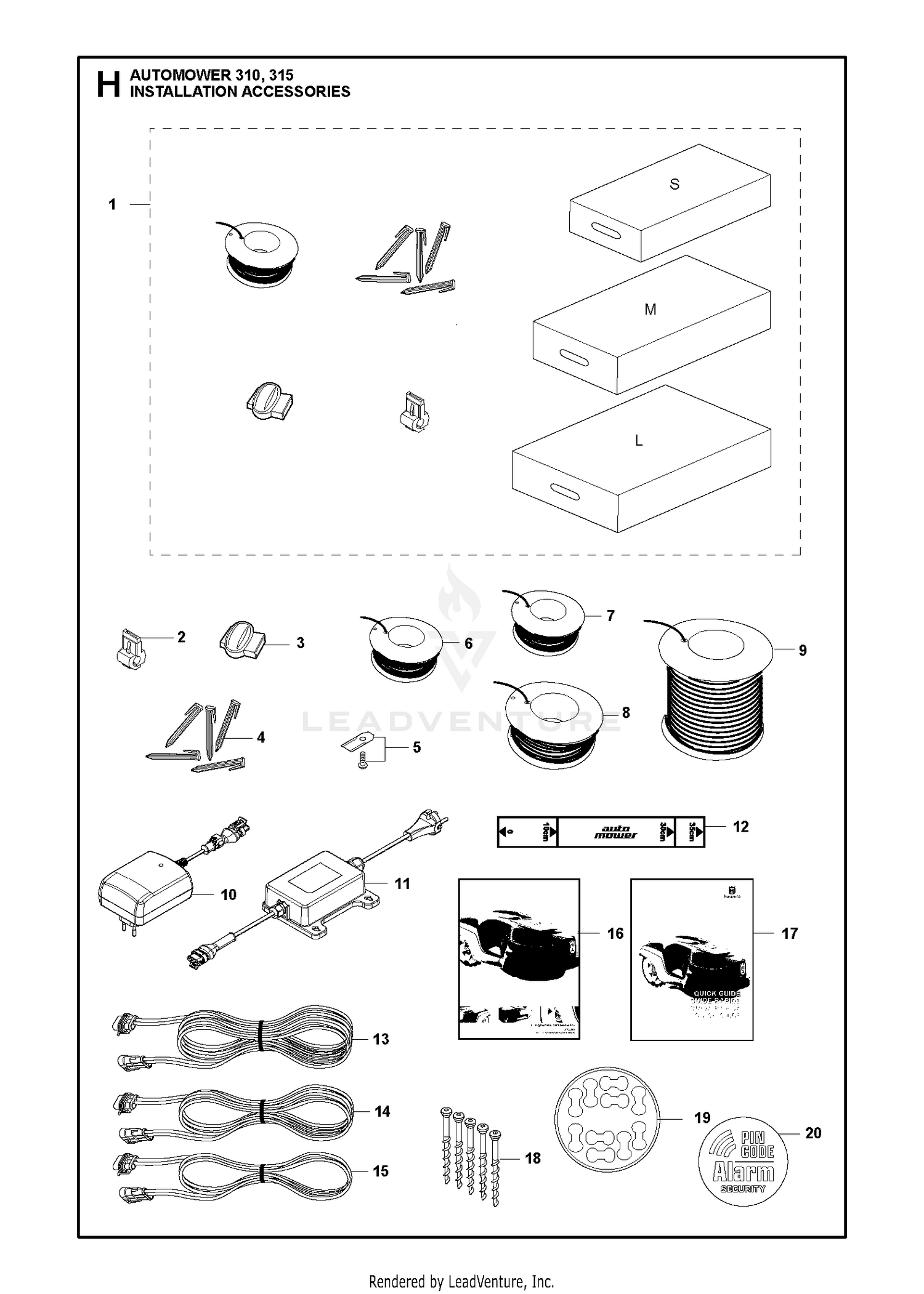 INSTALLATION ACCESSORIES