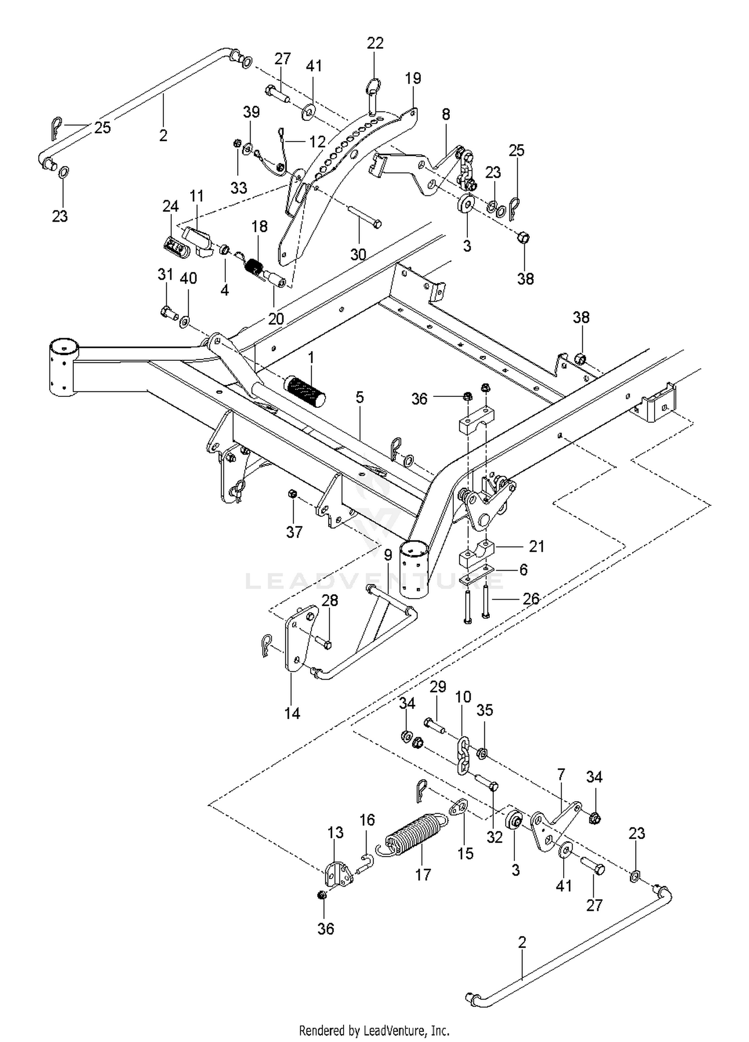 MOWER LIFT / DECK LIFT