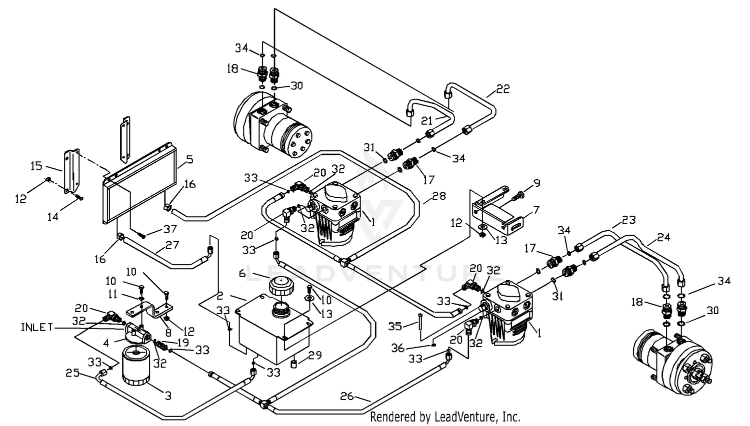 Hydraulic System Assembly