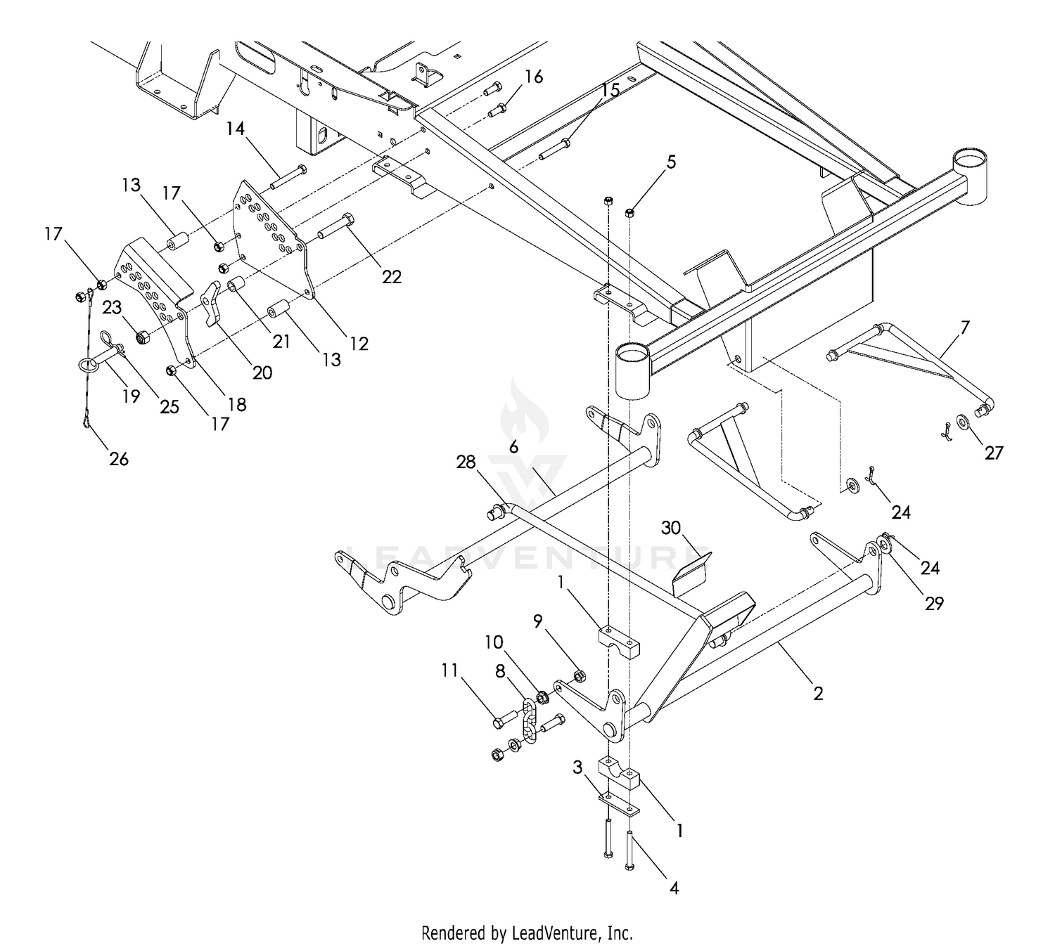 Mower Lift / Deck Lift