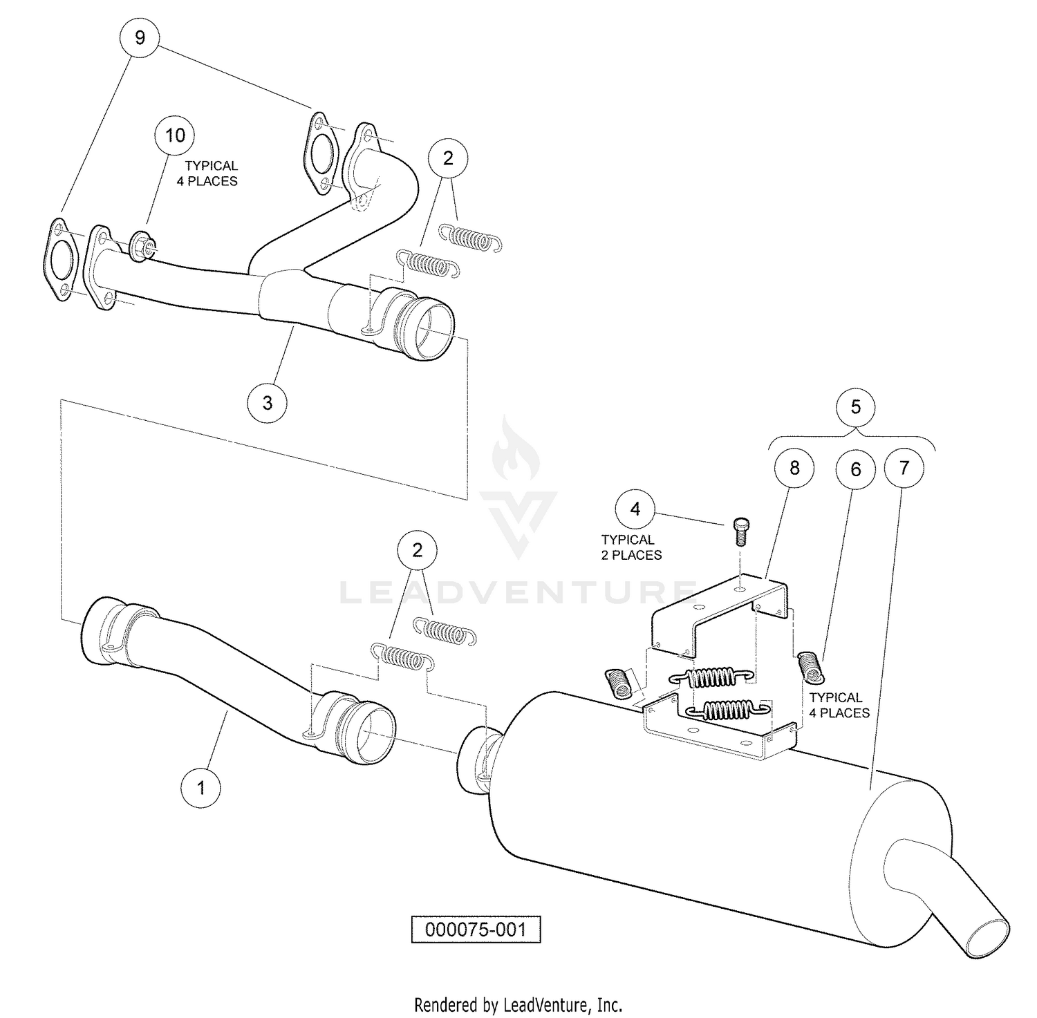 Exhaust System, Gasoline Vehicles
