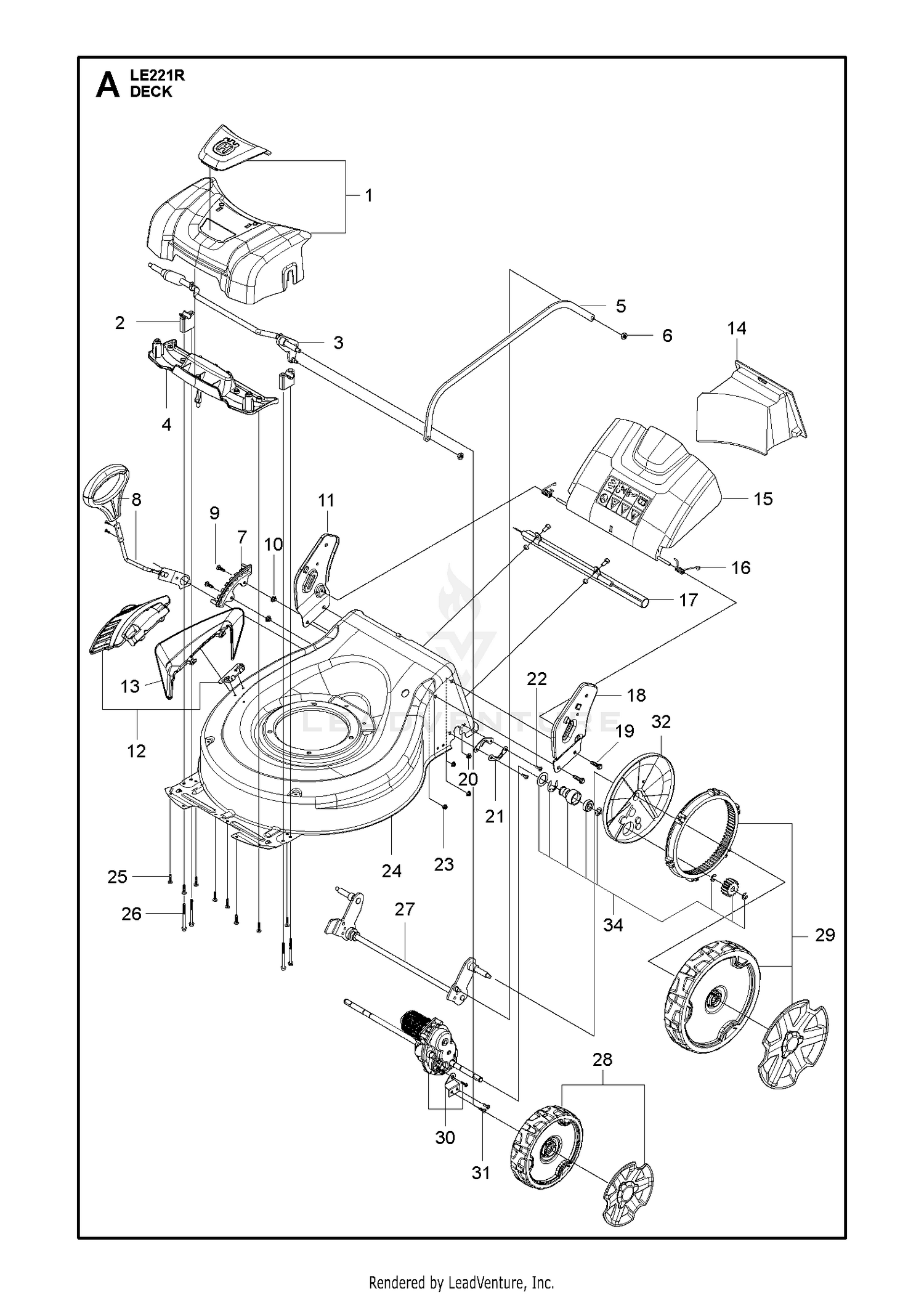 MOWER DECK / CUTTING DECK